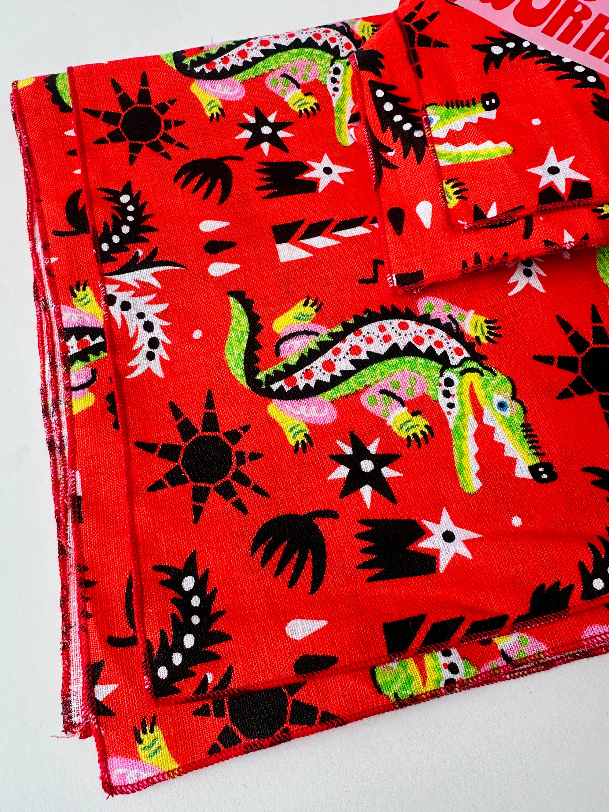 Linen Everything Cloth Set *Crocodilo*