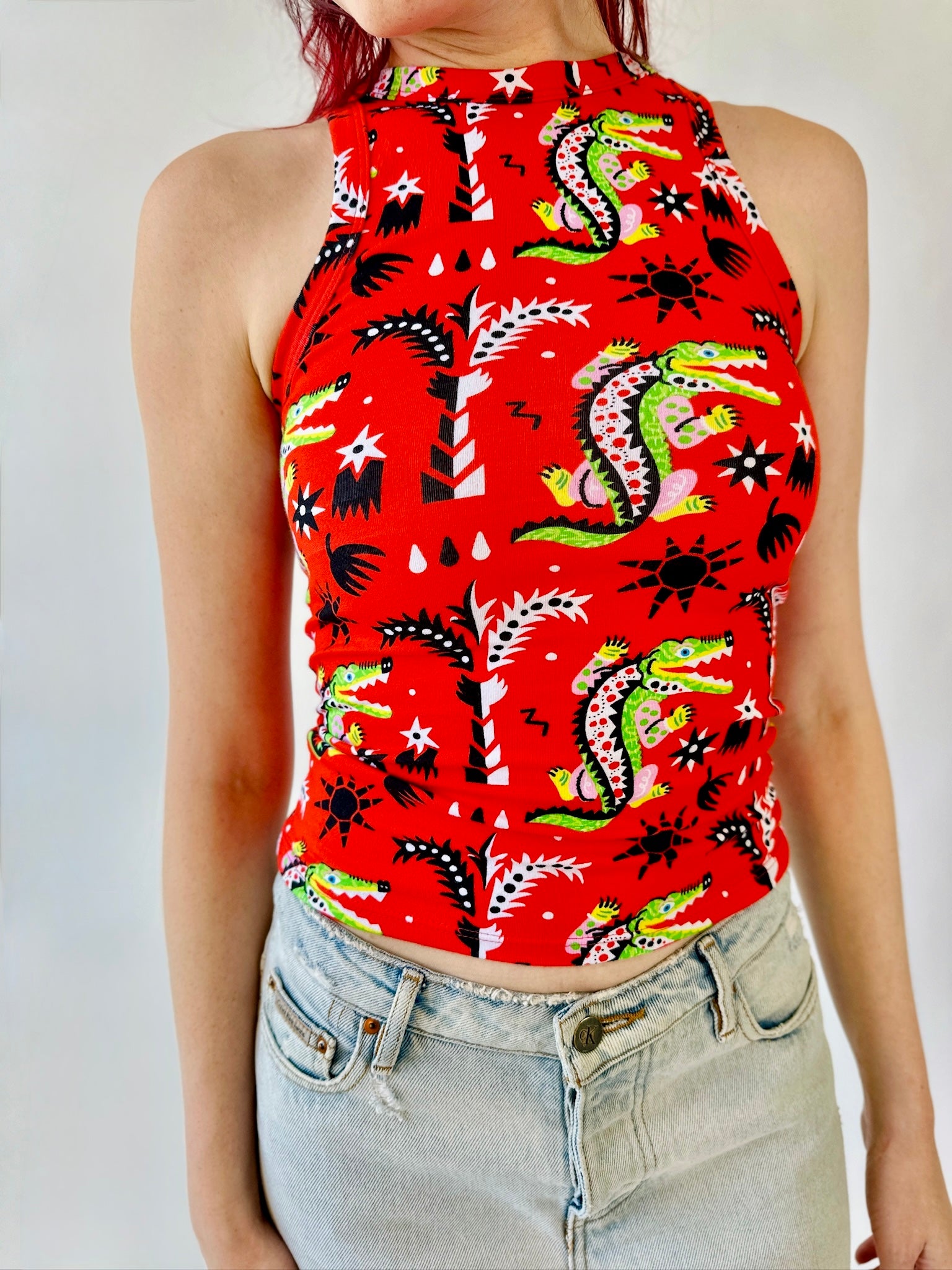 Racerback Tank Crocodilo