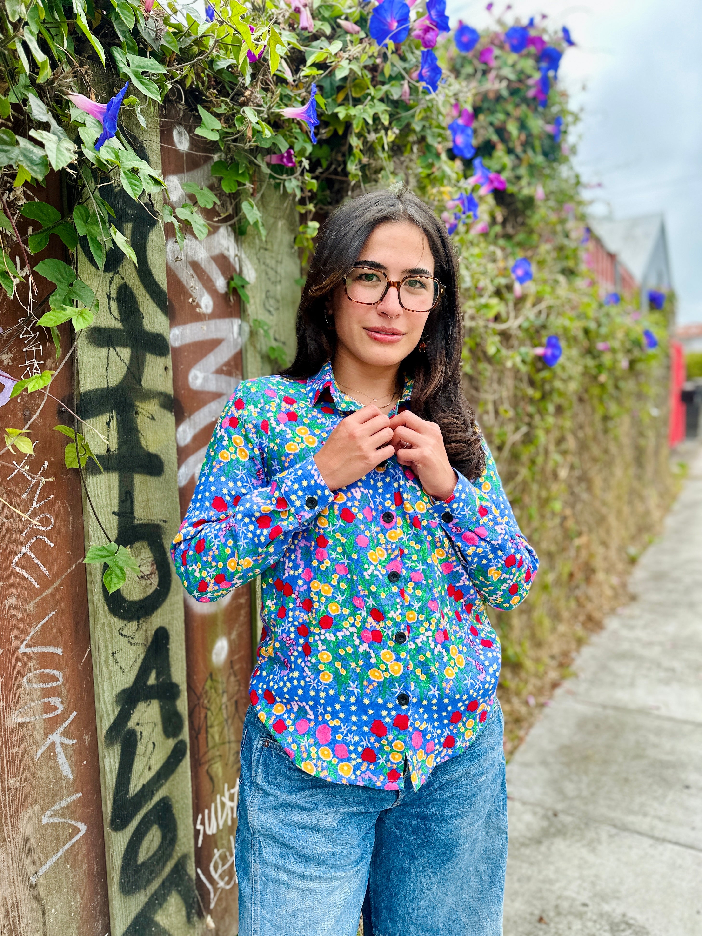 Classic Button Down Super Bloom