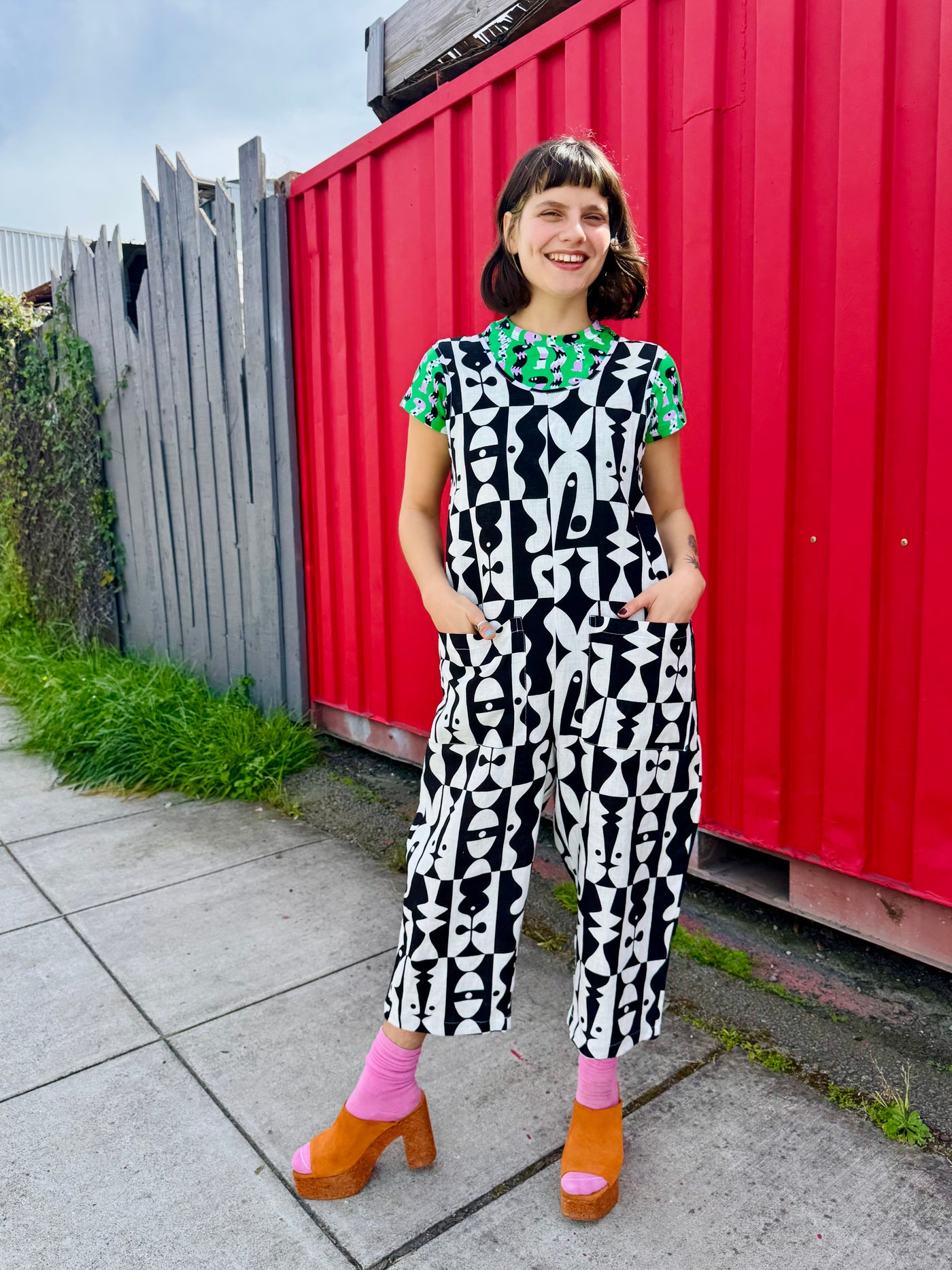 Linen Garden Suit Illusions