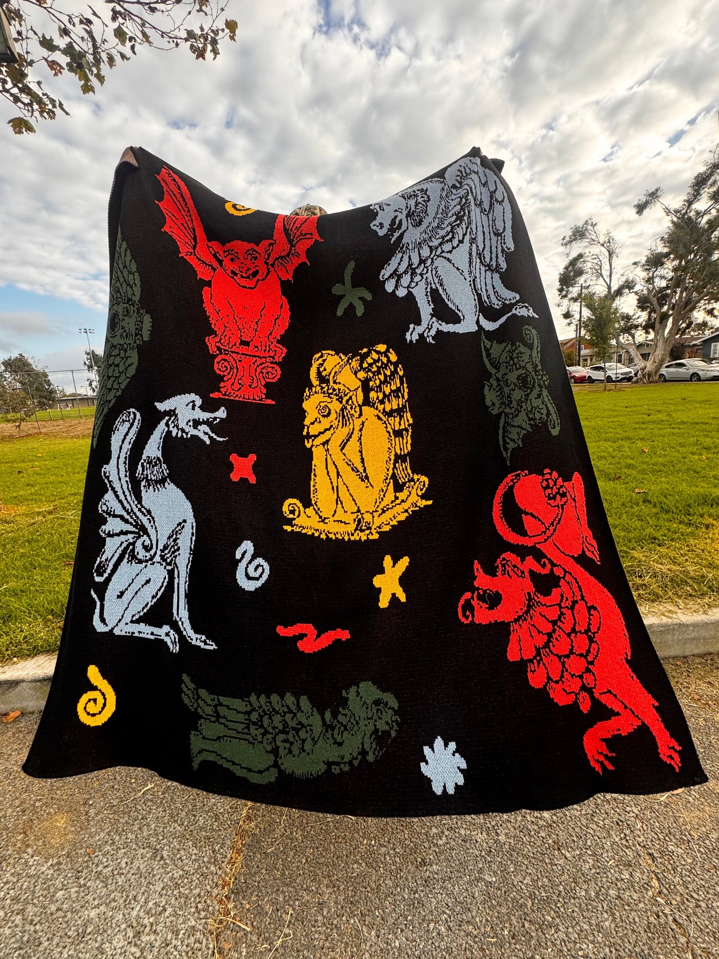 Throw Blanket Gargoyles