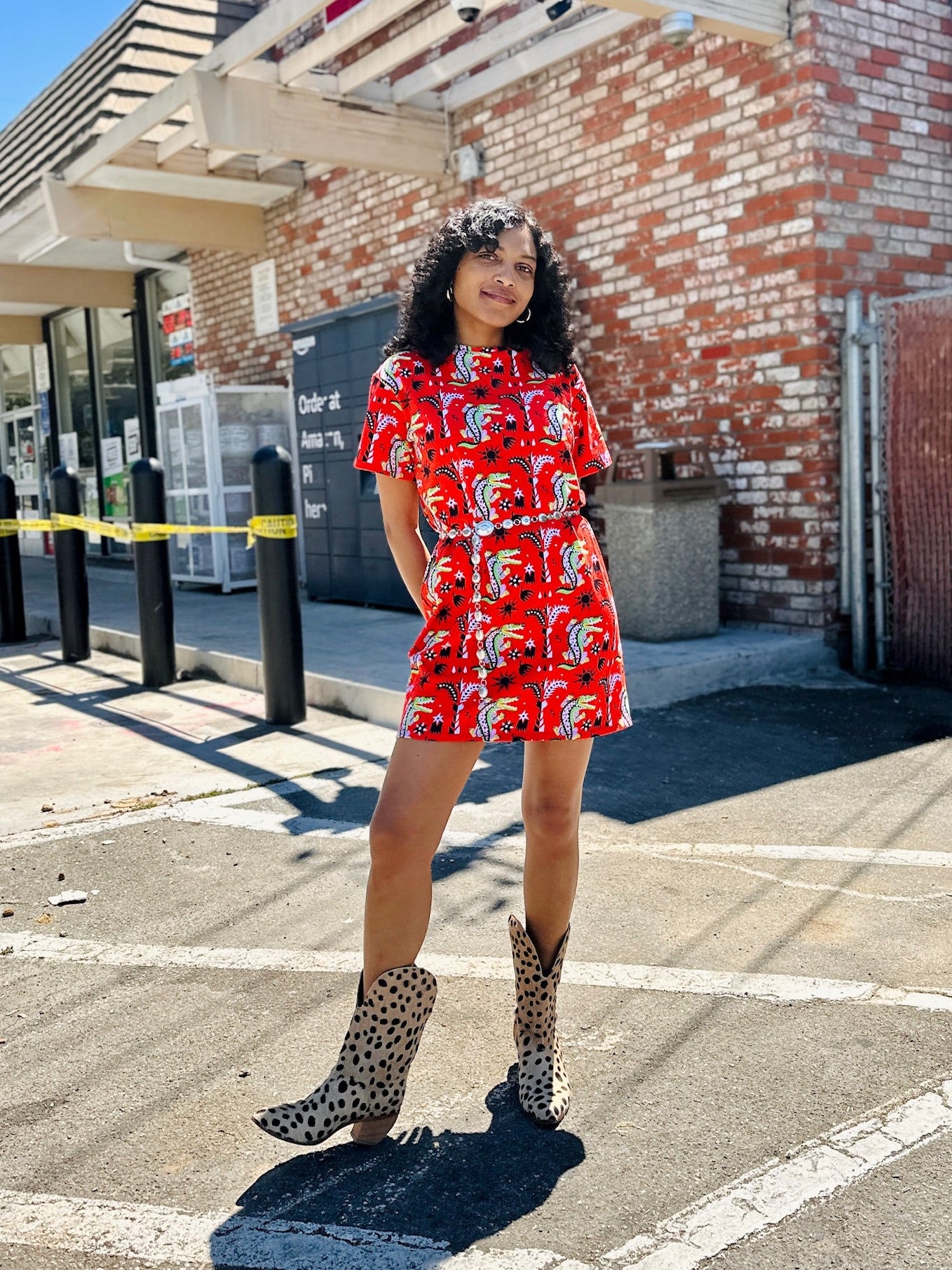 Tee Dress Crocodilo