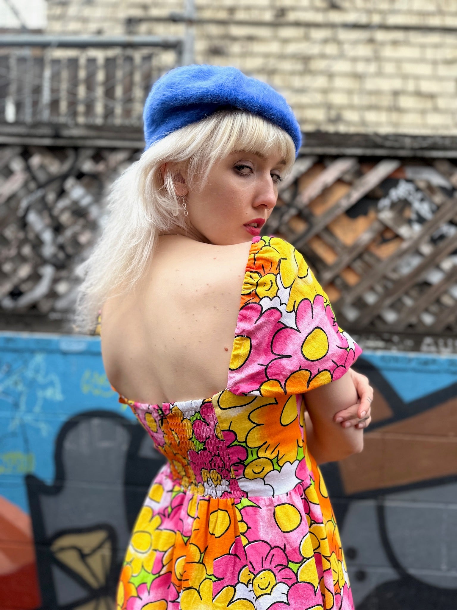 Linen Princess Dress Sunny Side Up