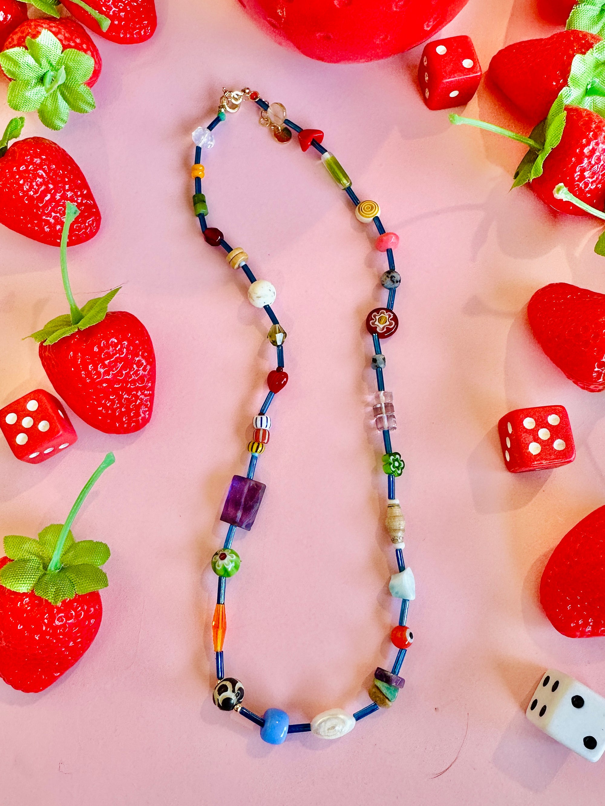 Jambalaya Necklace - Denim