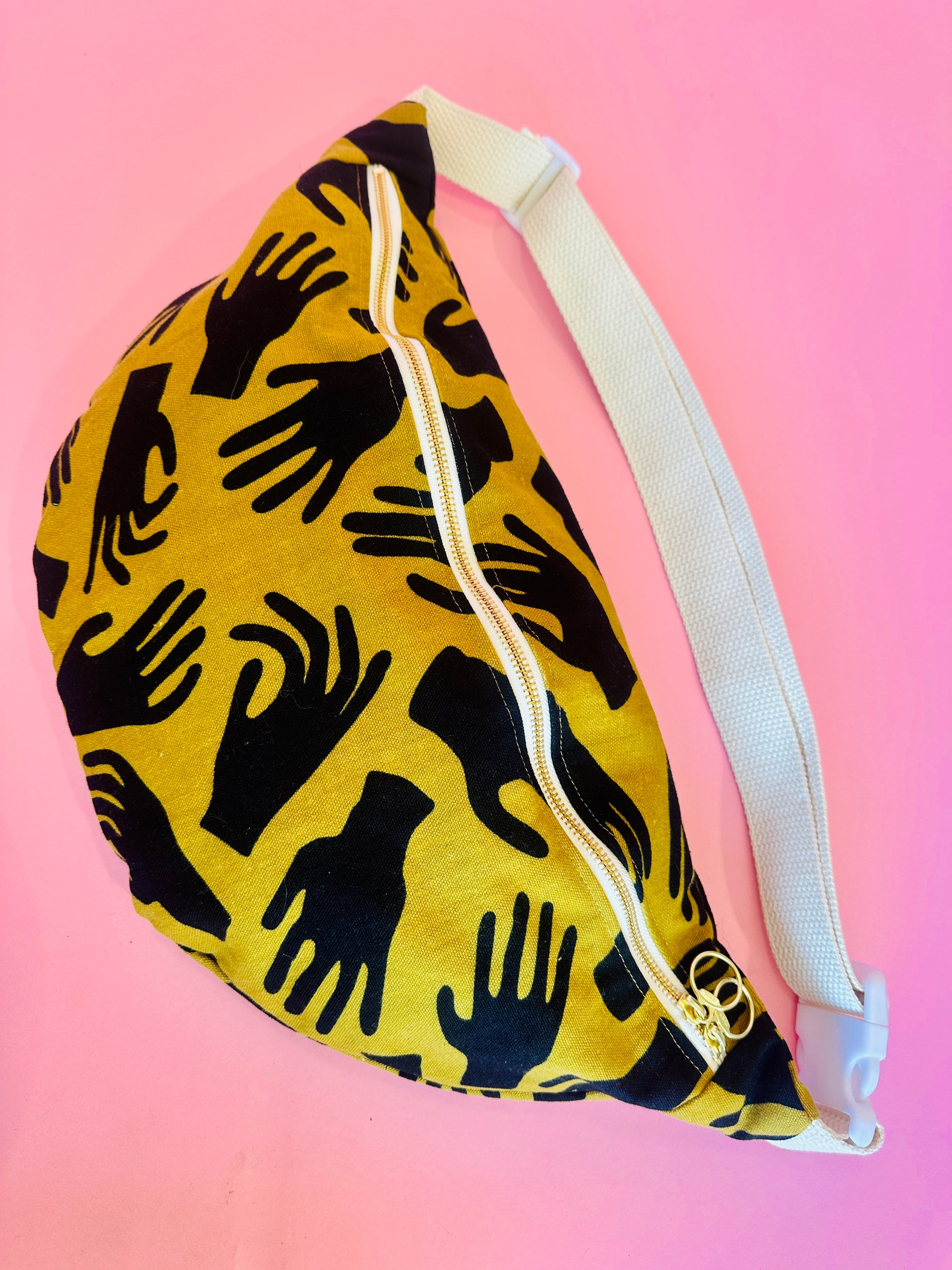 Mini Messenger Bag - Hands