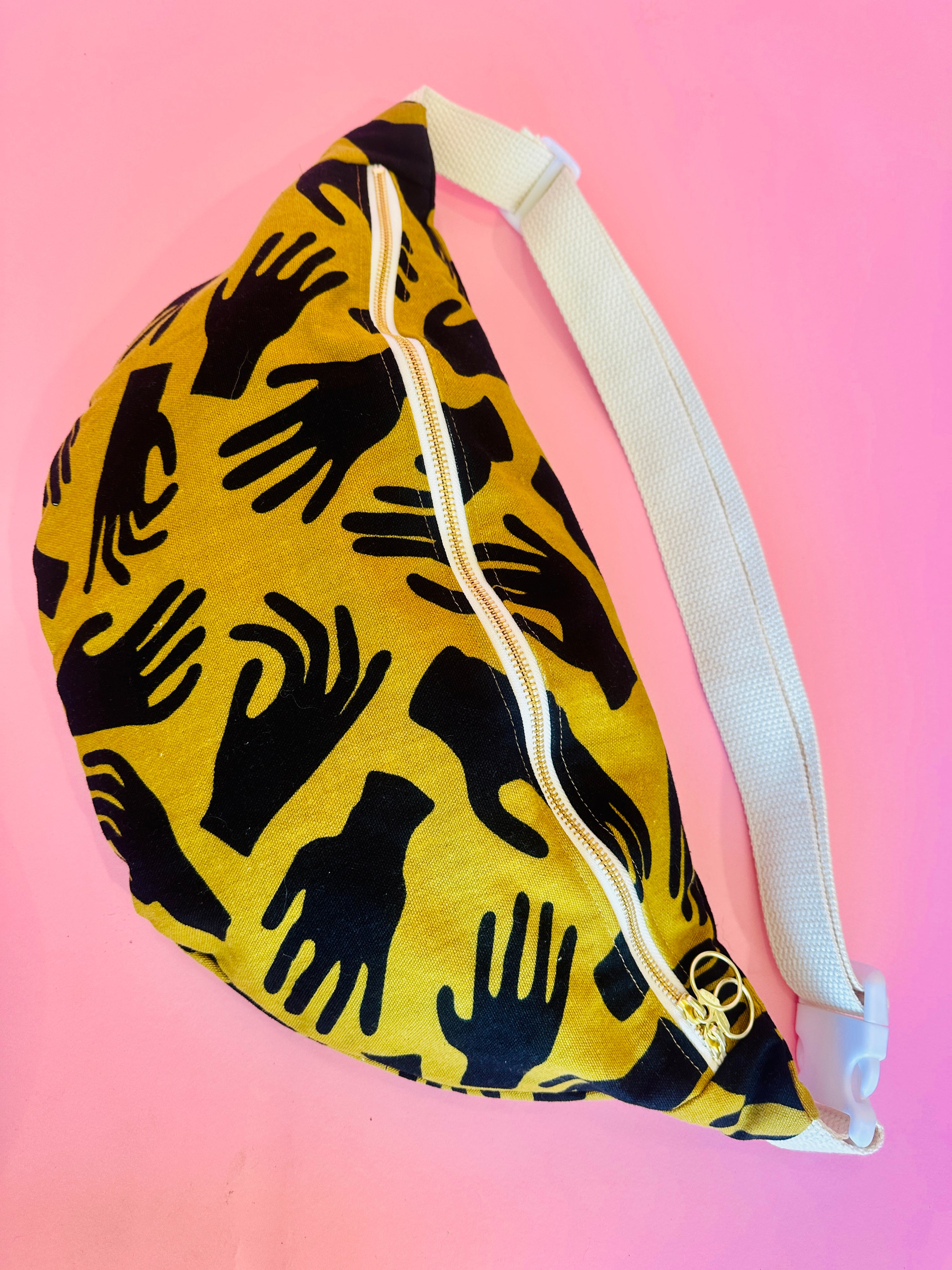 Mini Messenger Bag - Hands