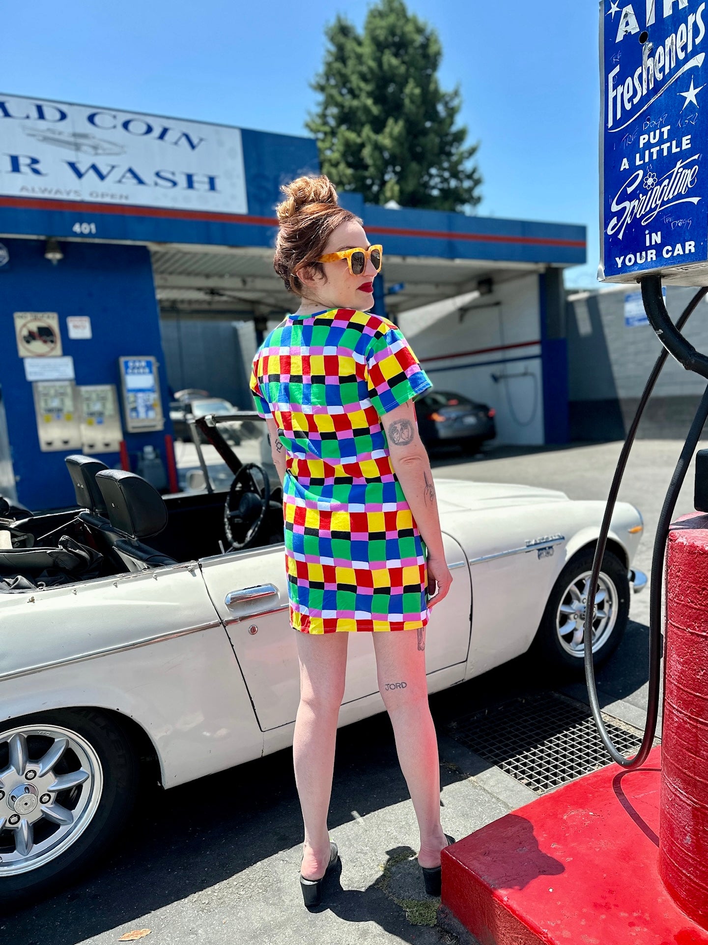 Tee Dress Candy Weave