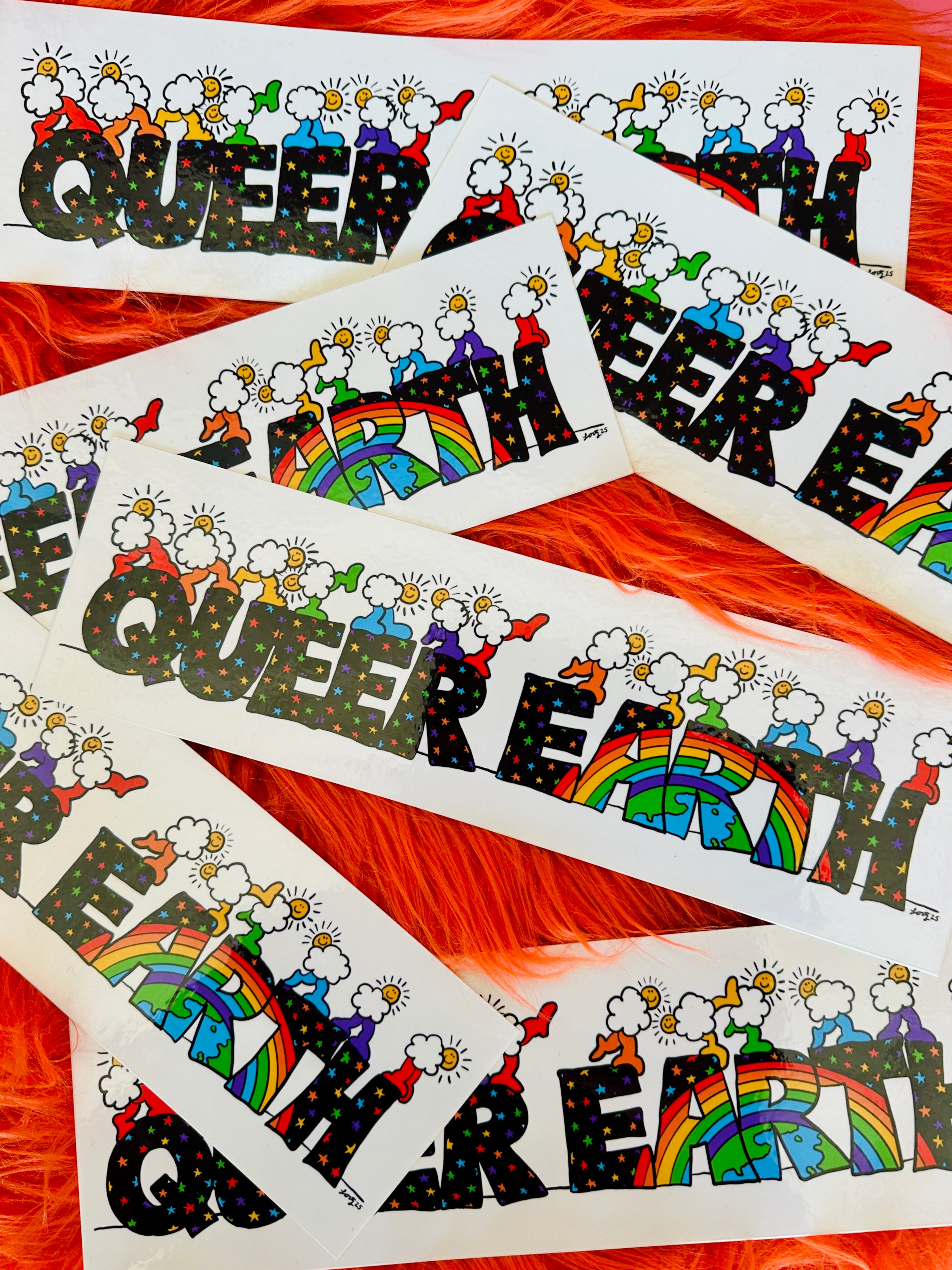 Queer Earth Bumper Sticker
