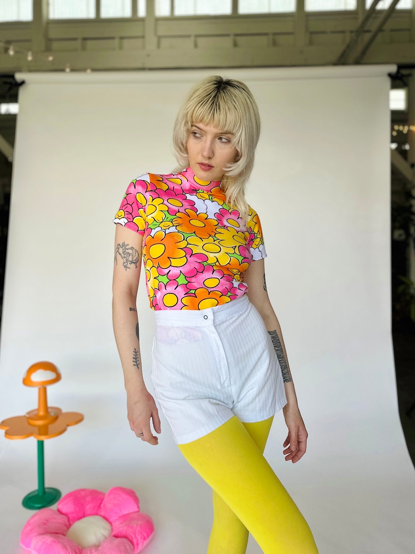 Mock Neck Sunny Side Up