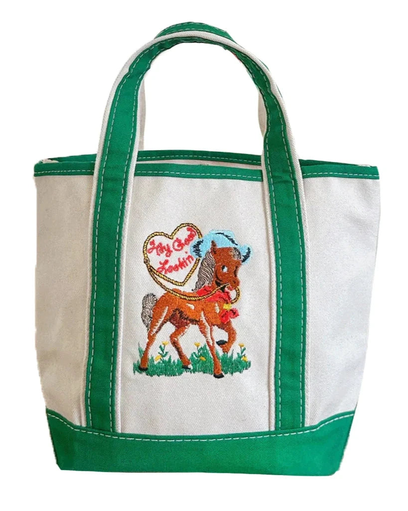 Hey Good Lookin' Mini Tote
