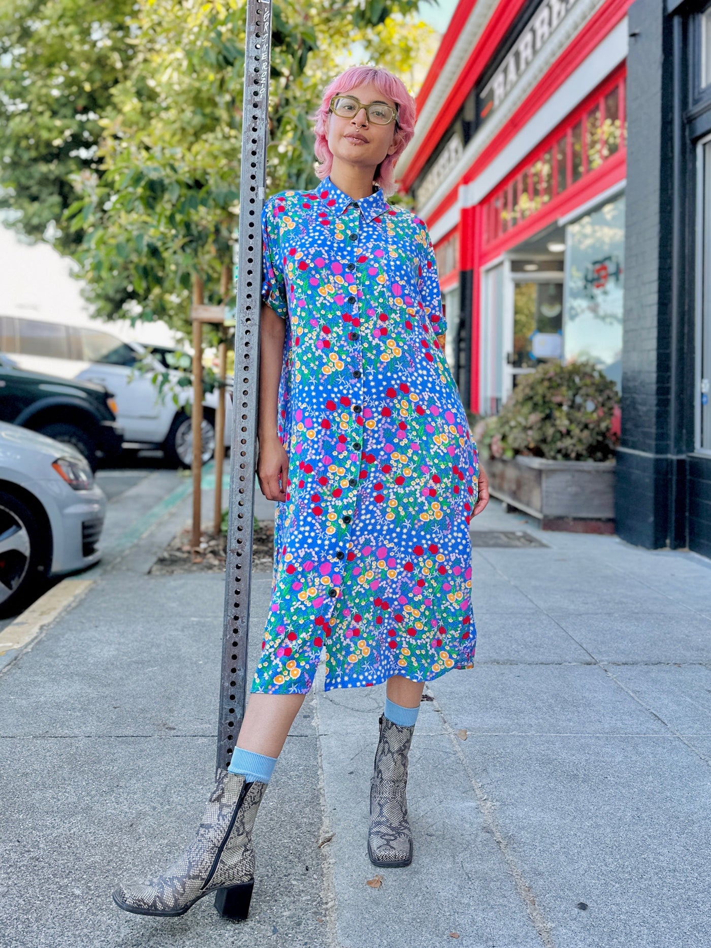 The River Dress Super Bloom