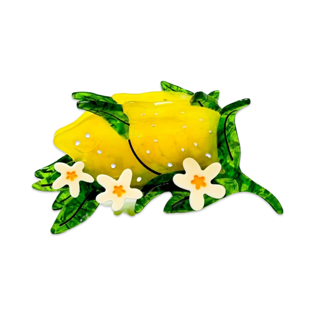 Lemon and Flowers Claw