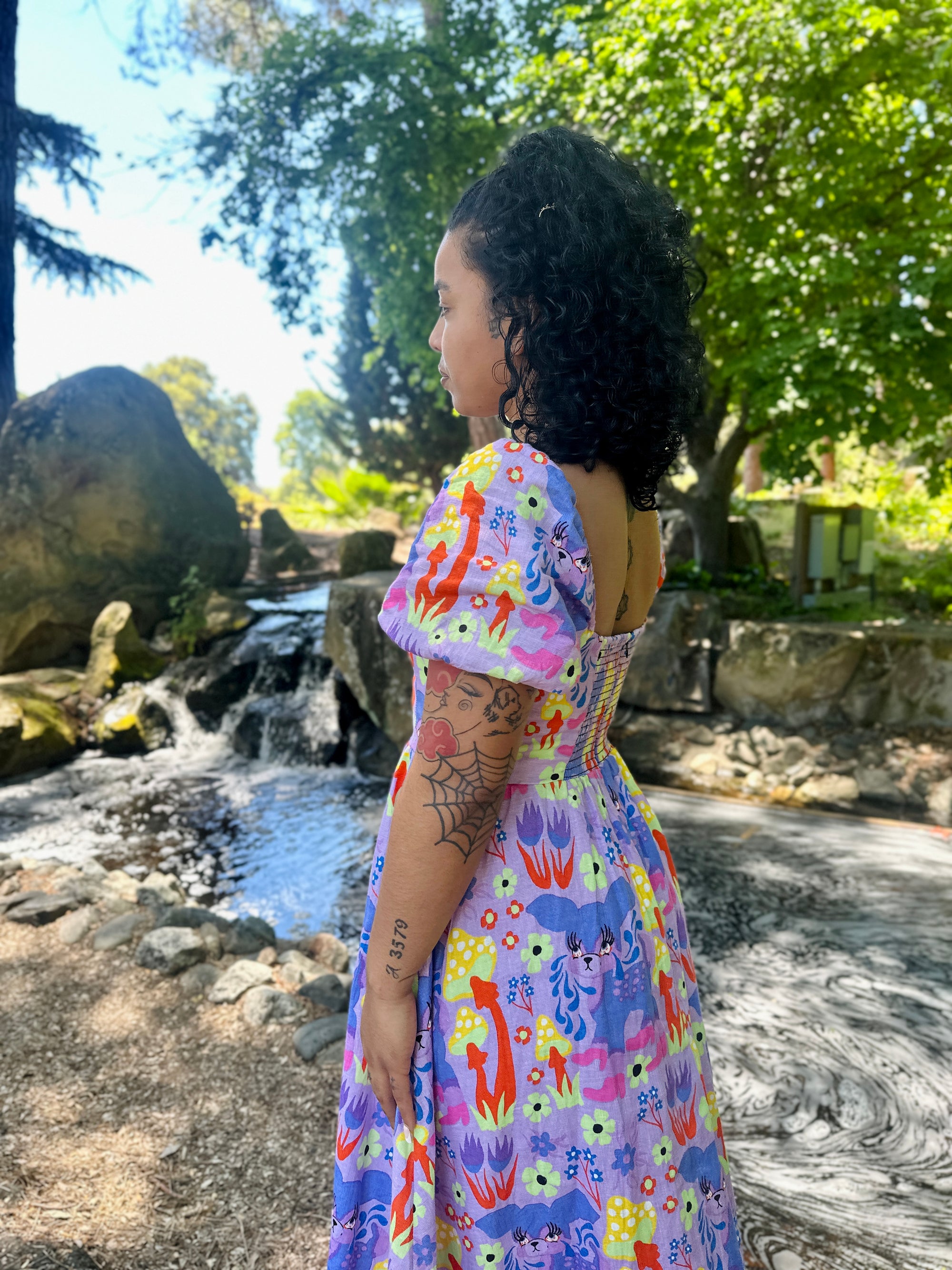 Linen Princess Dress Cry Baby