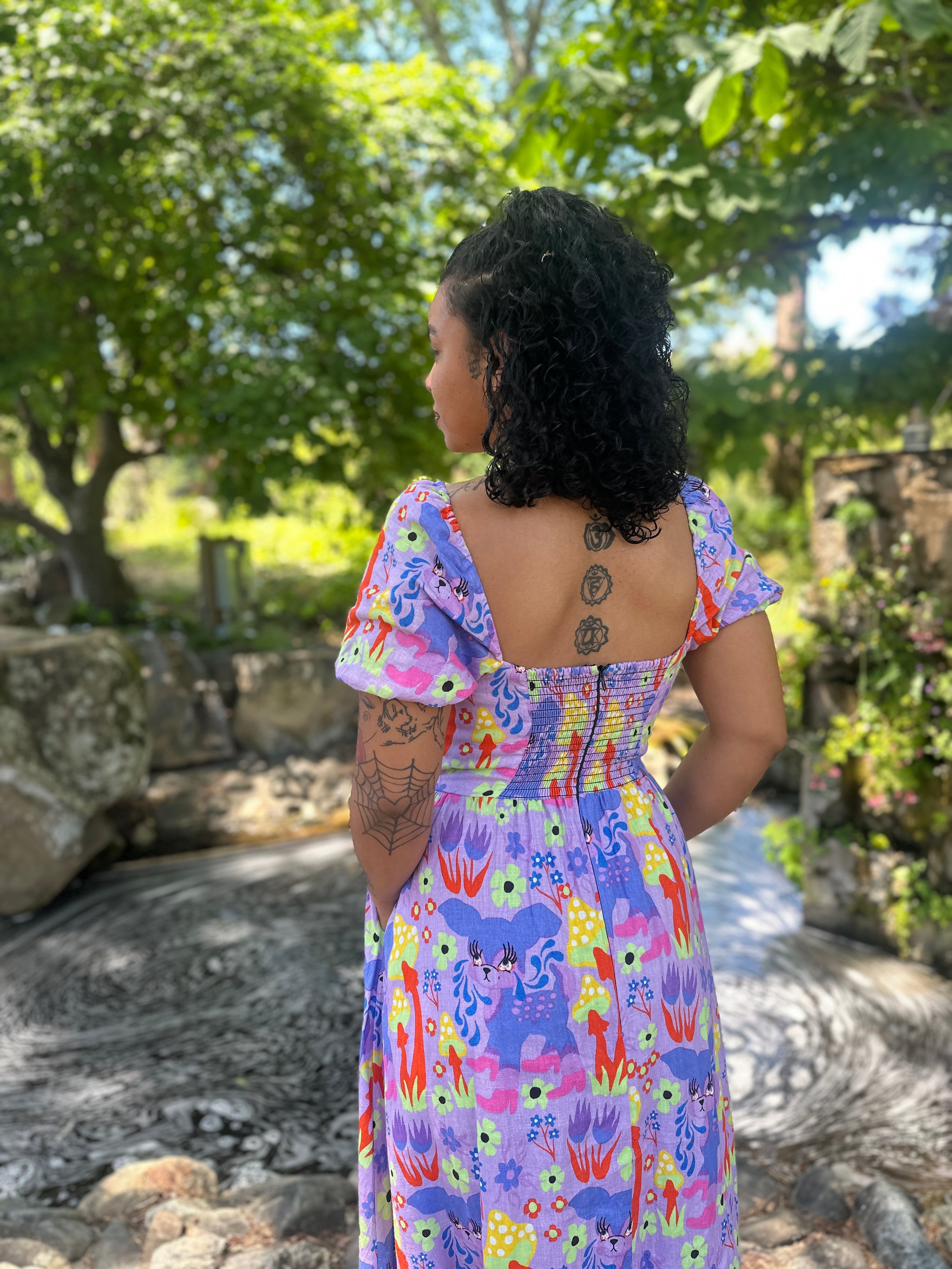 Linen Princess Dress Cry Baby
