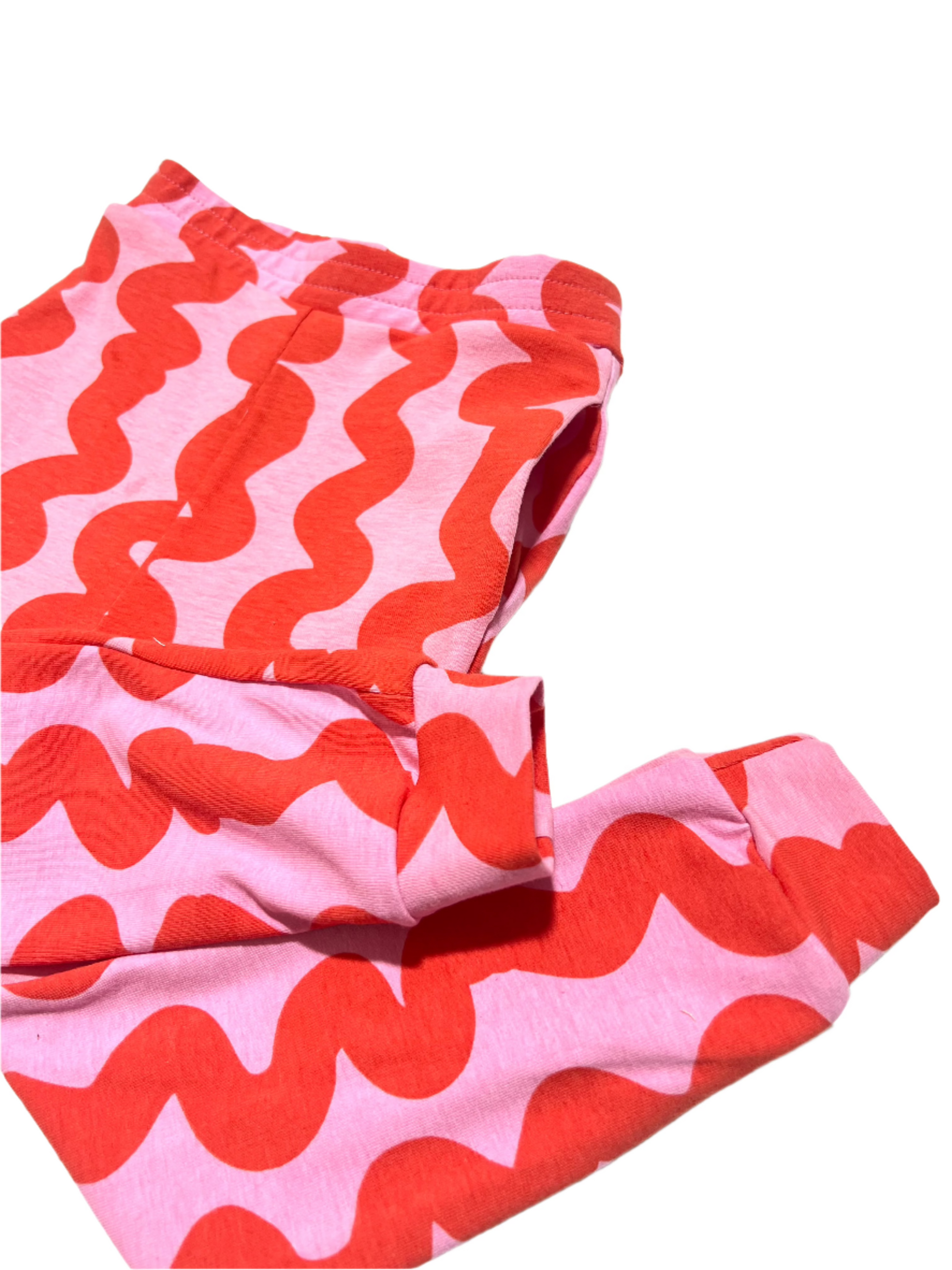 Kids Jogger Pink Squiggle