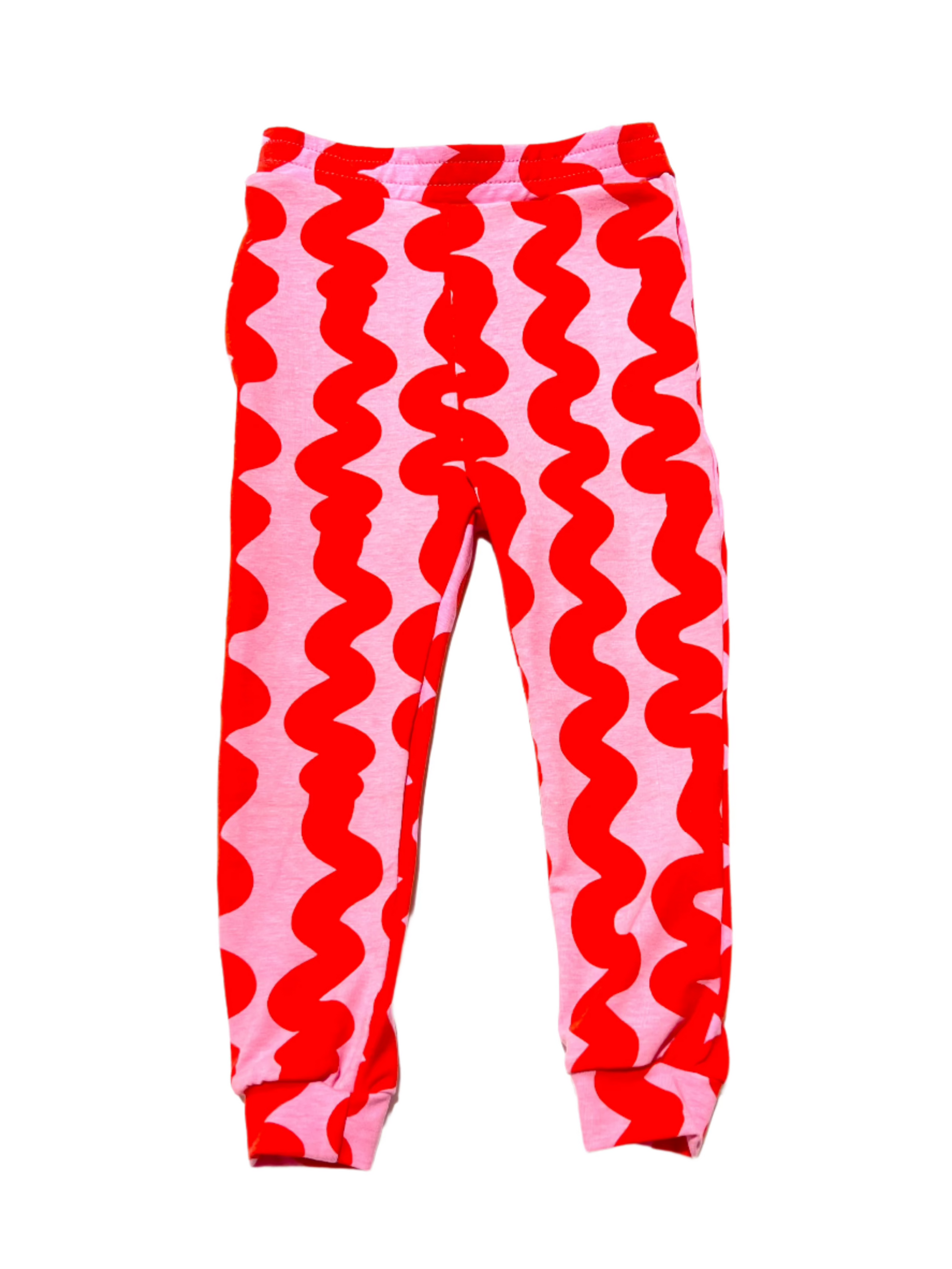 Kids Jogger Pink Squiggle