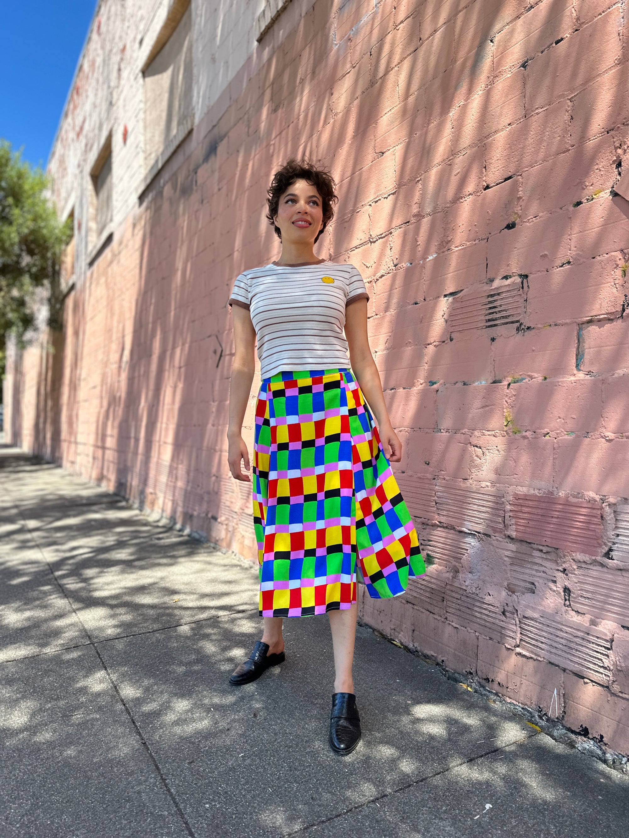 Slip Skirt Candy Weave
