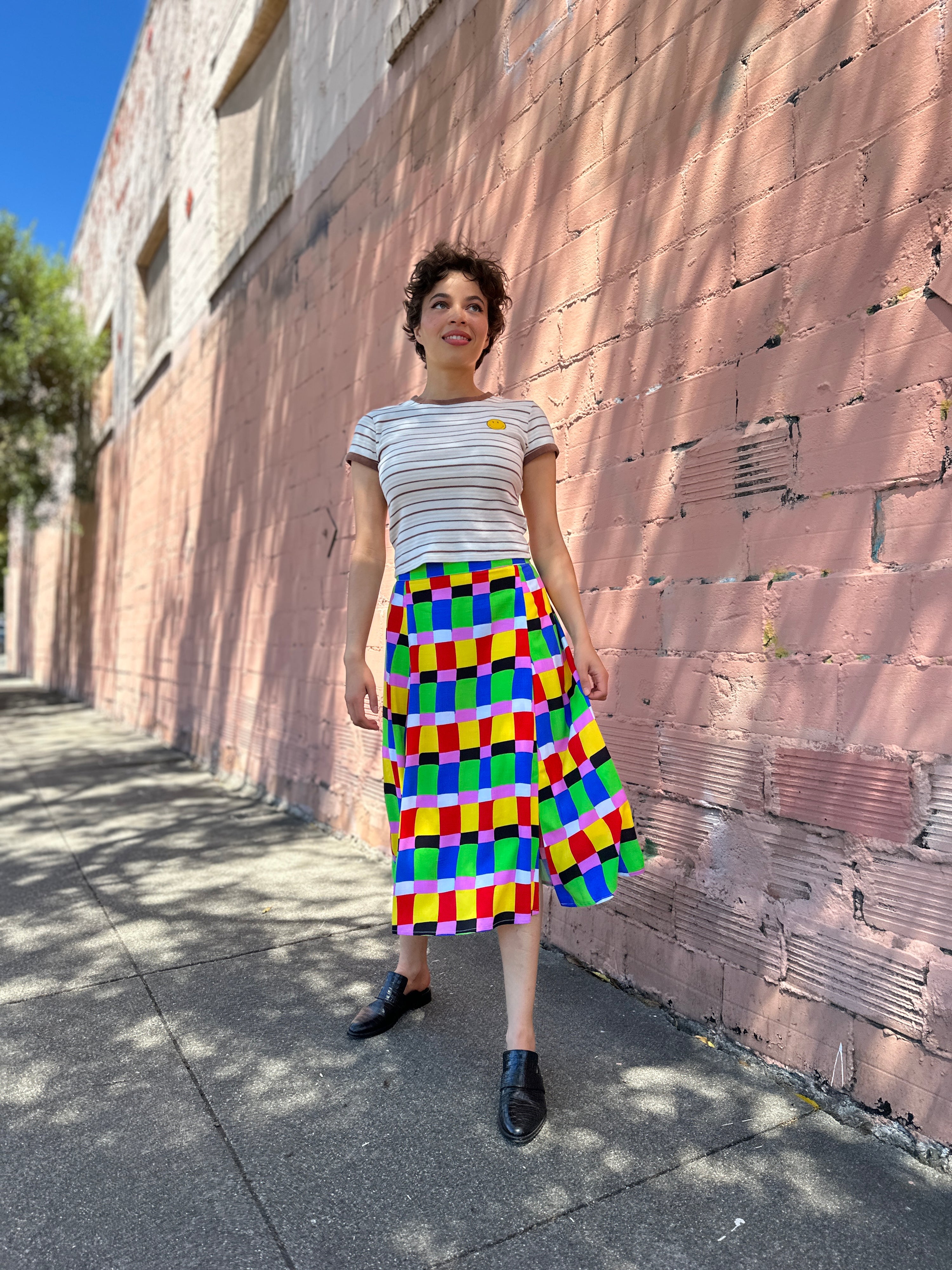 Slip Skirt Candy Weave