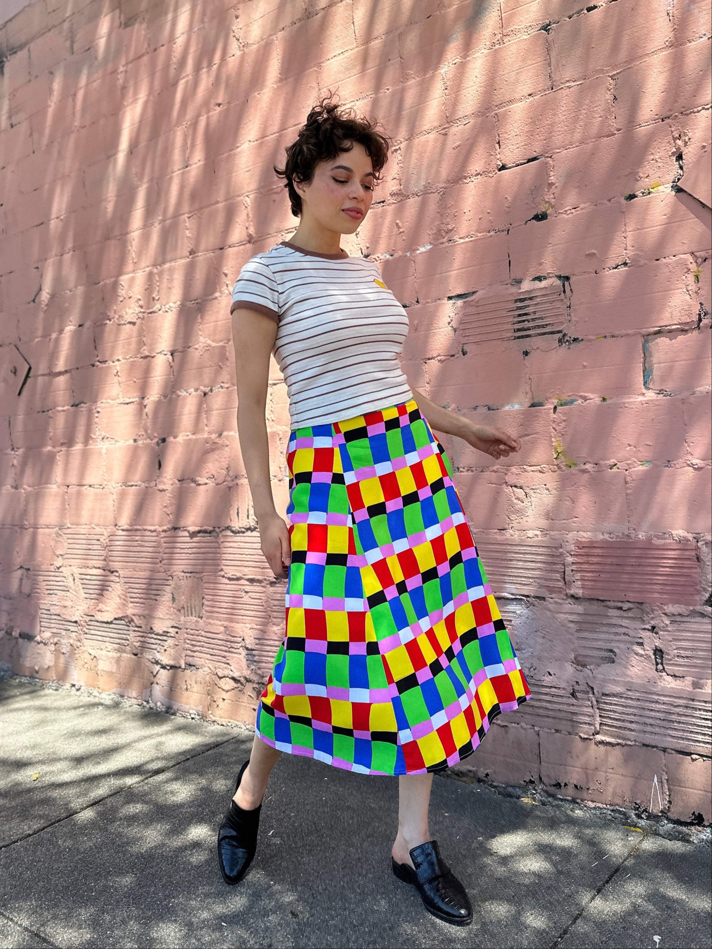 Slip Skirt Candy Weave