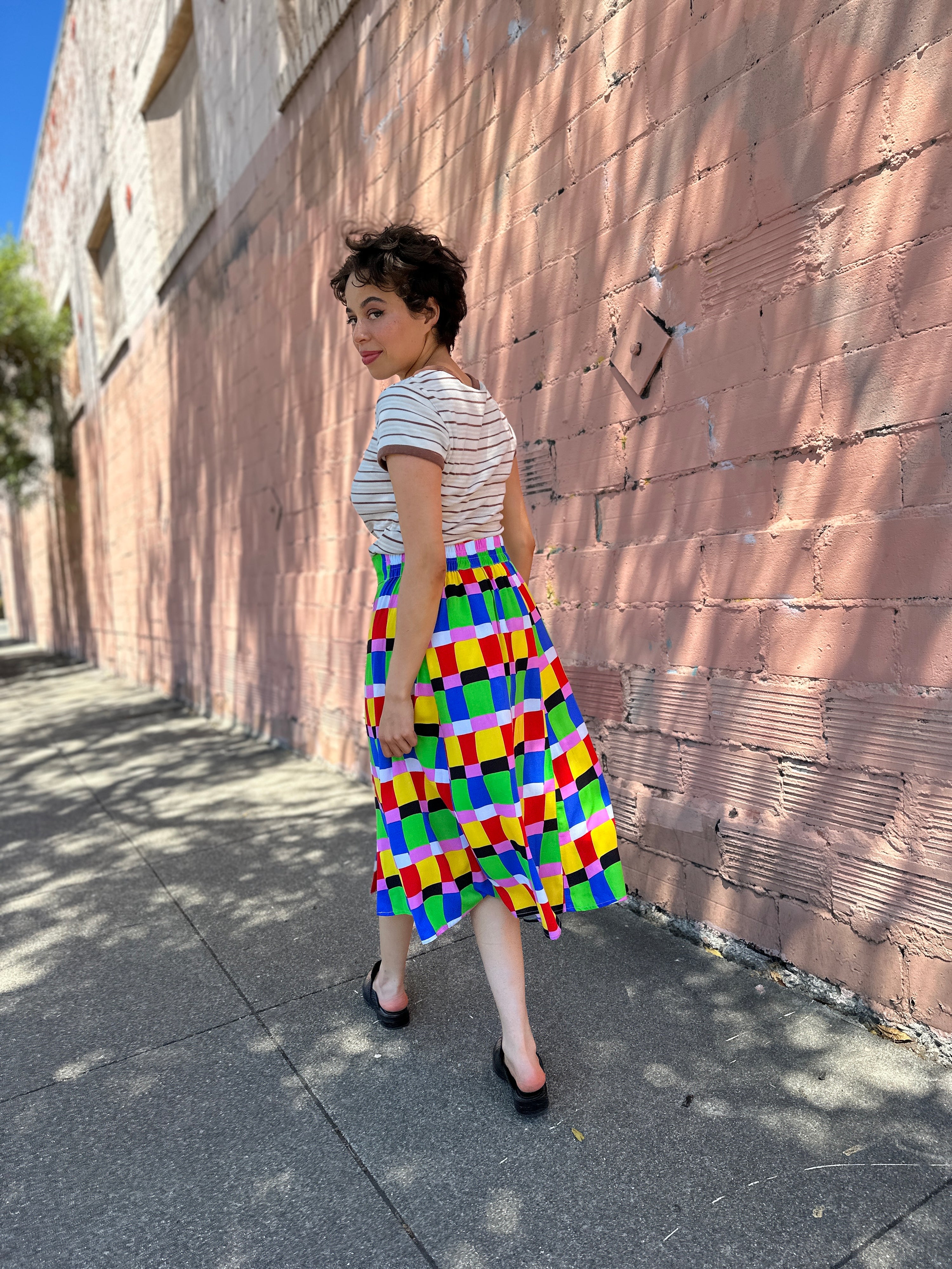 Slip Skirt Candy Weave