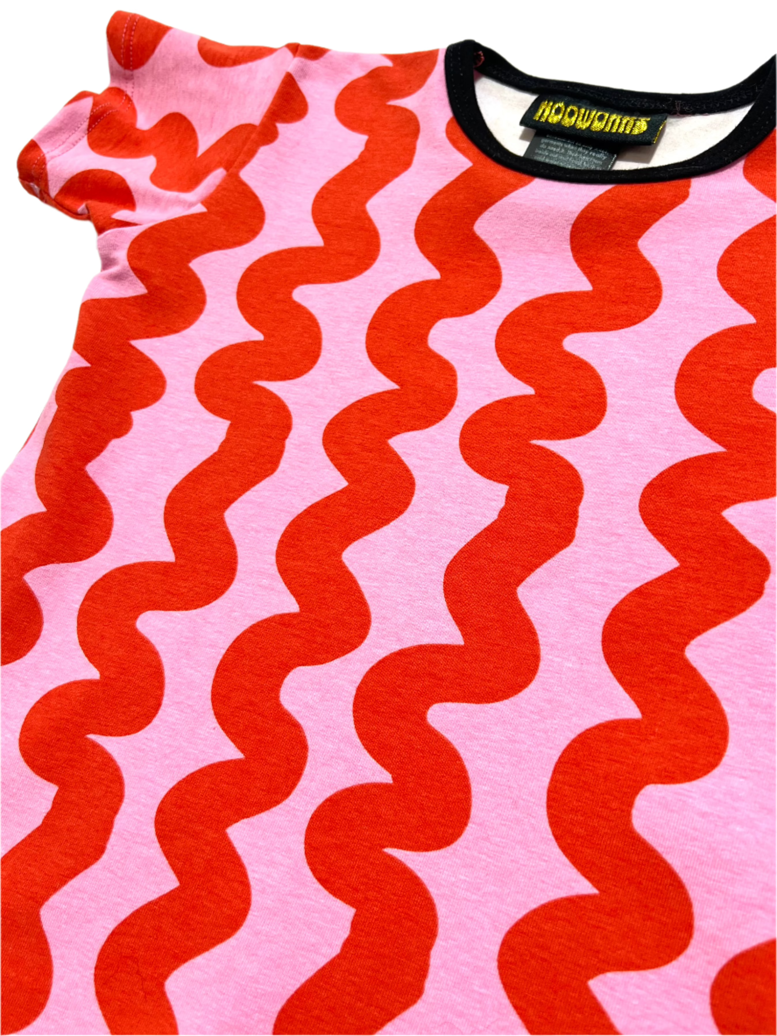 Party Tee Pink Squiggle