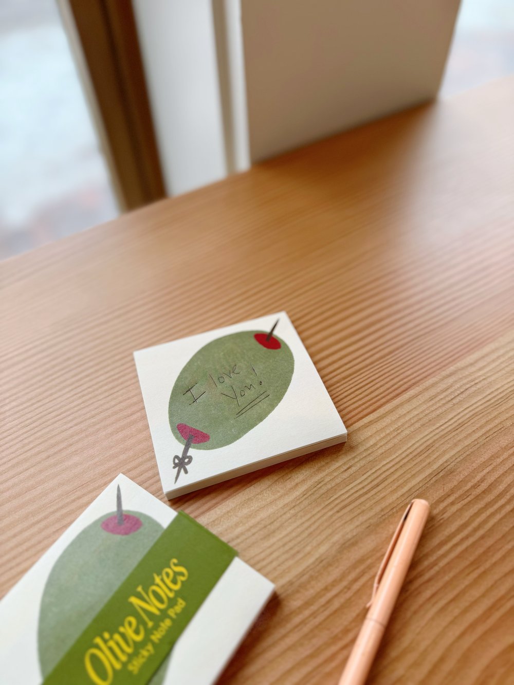 Olive Sticky Notes