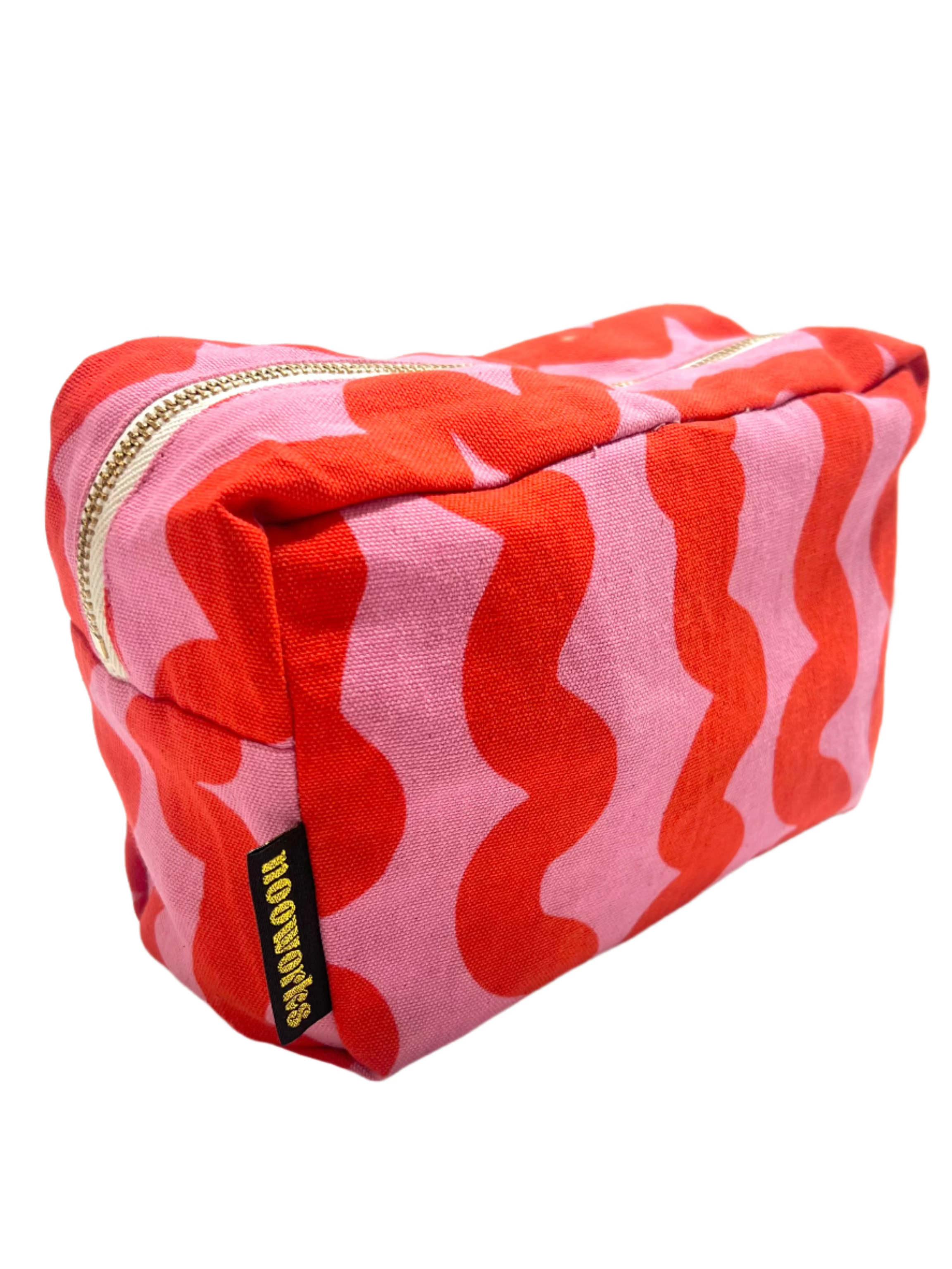 The Dopp Bag Pink Squiggle