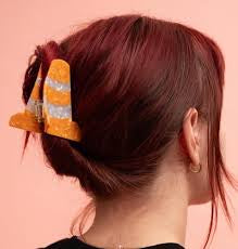 Safety Cone Hair Claw