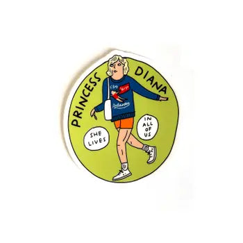 Princess Di Sticker