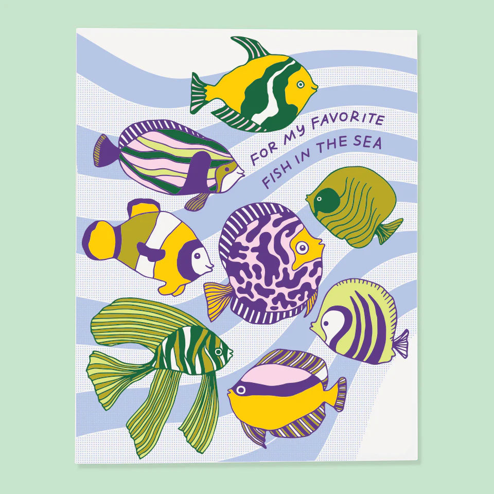 Fish in the Sea Card