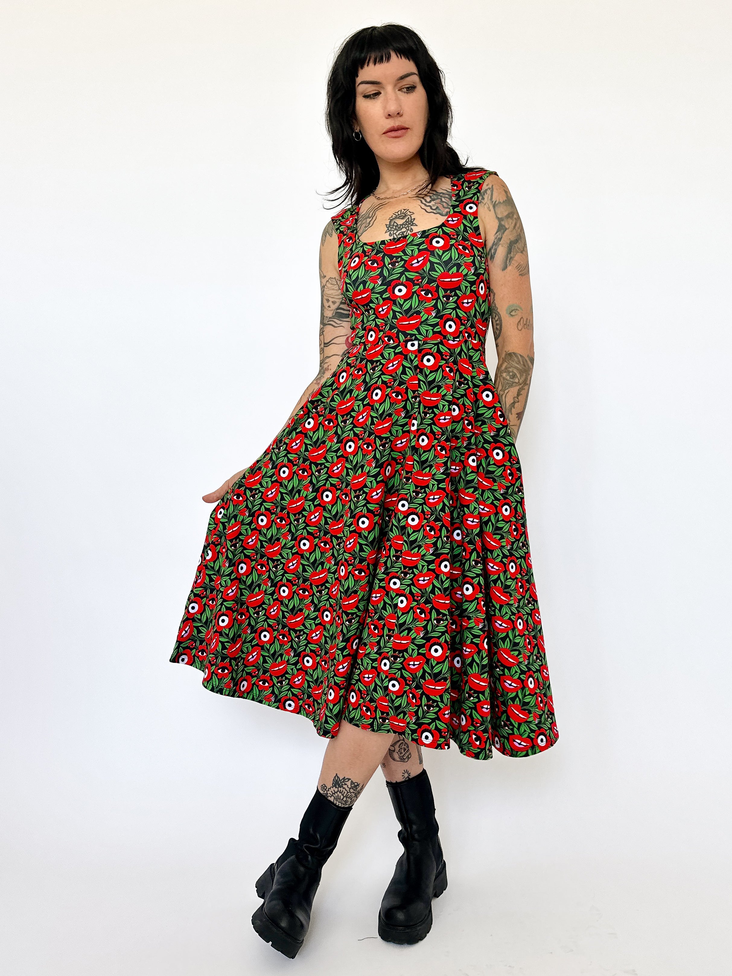 Picnic Dress Poison Ivy