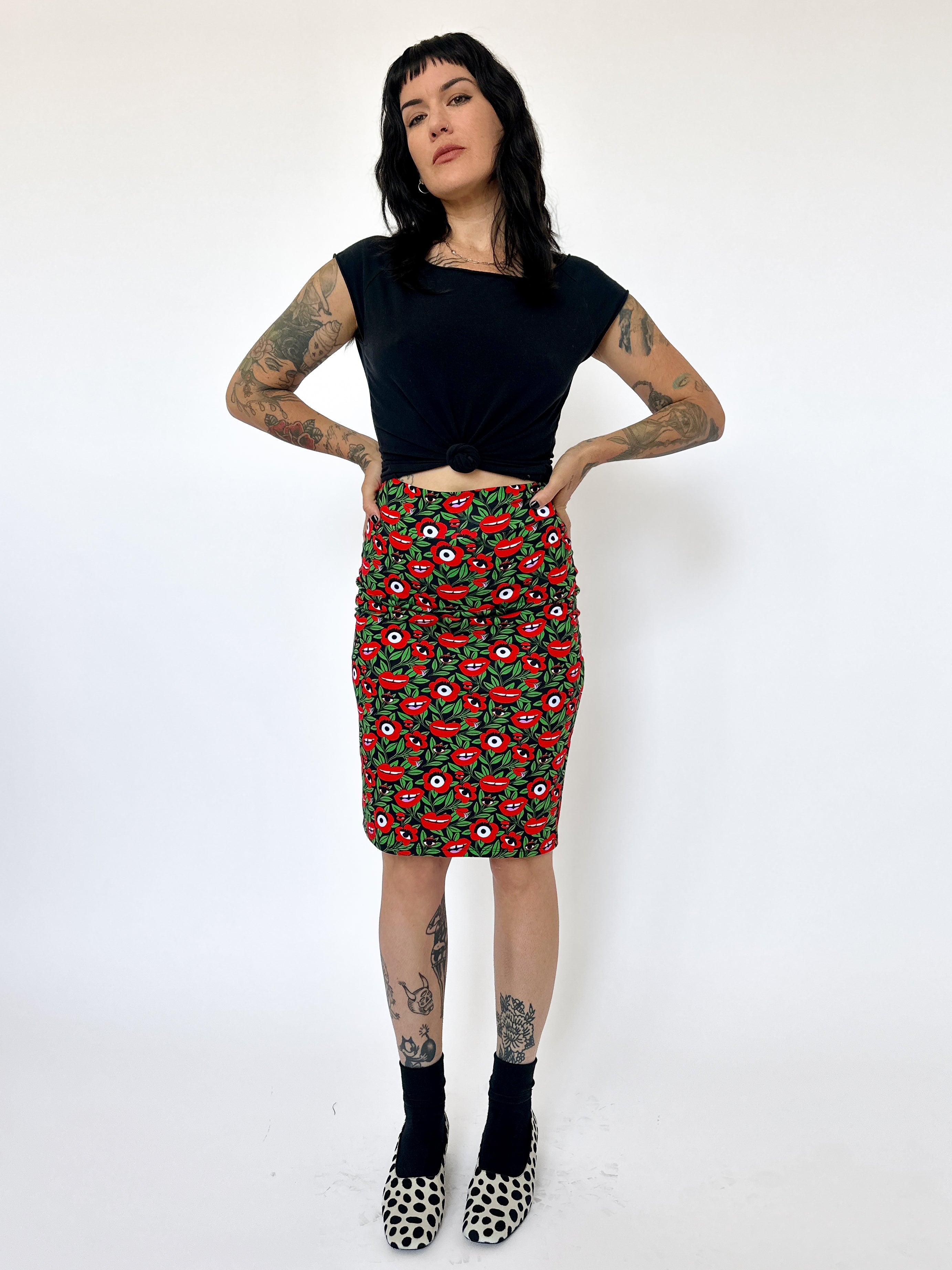 Wiggle Skirt Poison Ivy