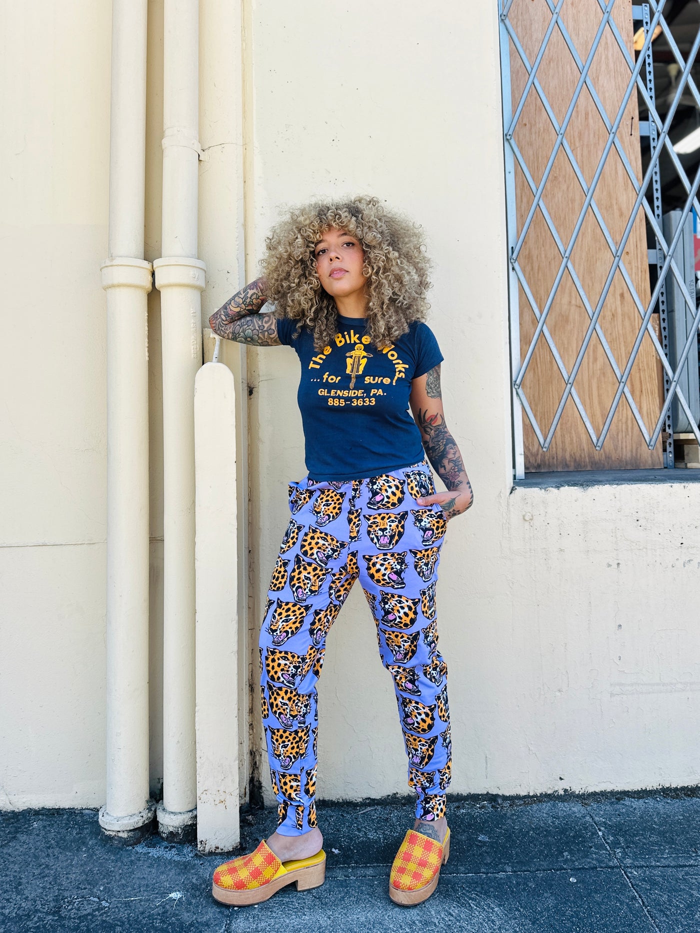 Jogger Cheetah Head