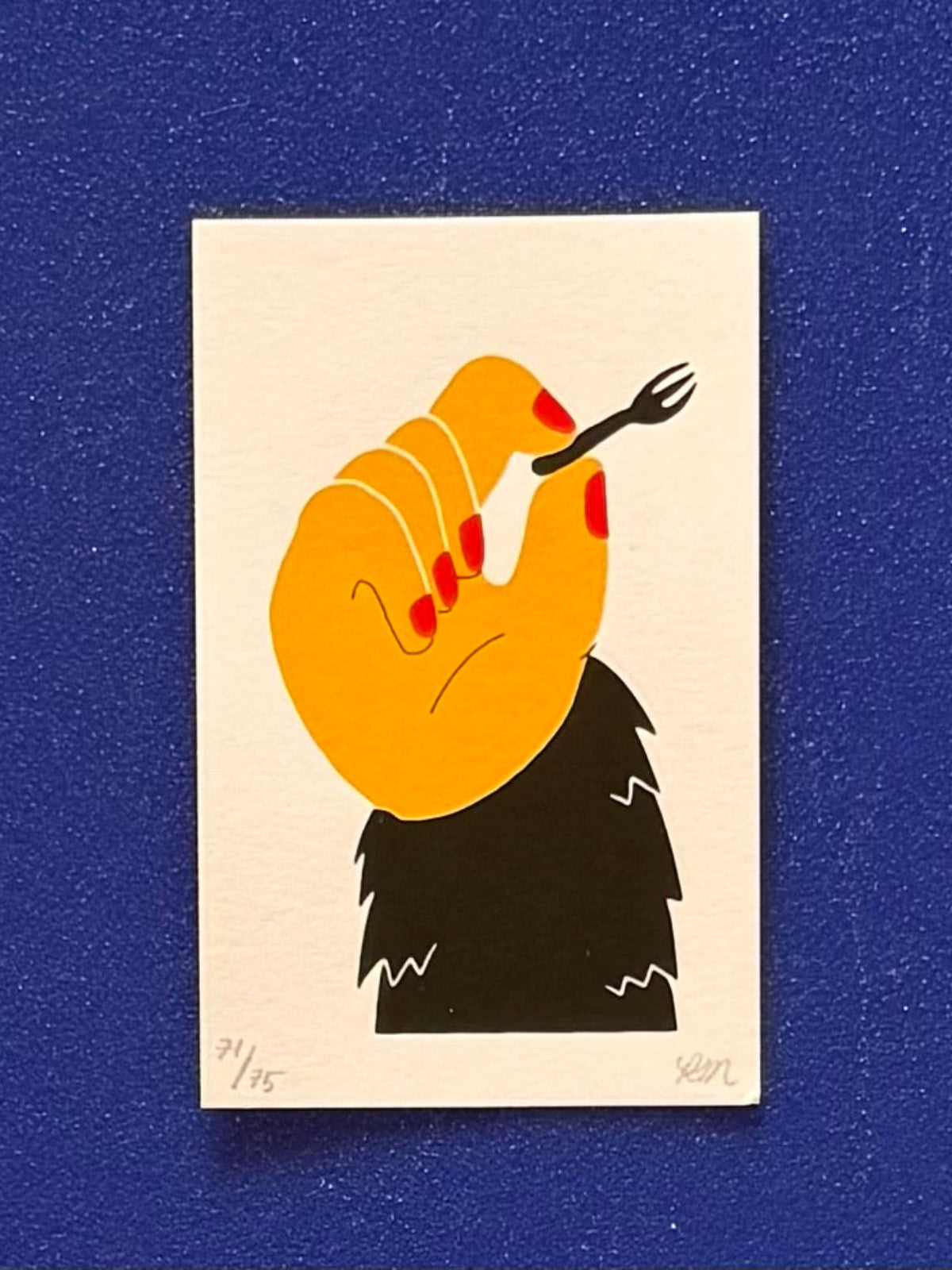 Tiny Fork Mini Print