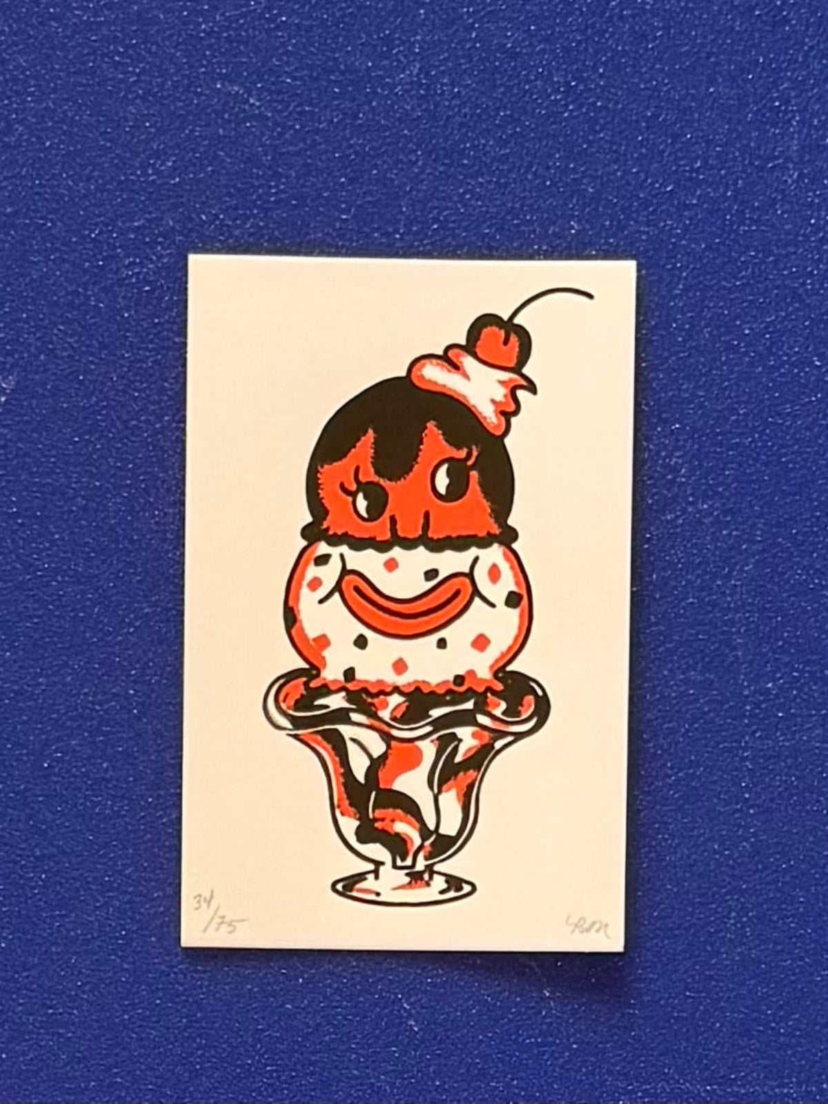 Hot Fudge Sundae Mini Print