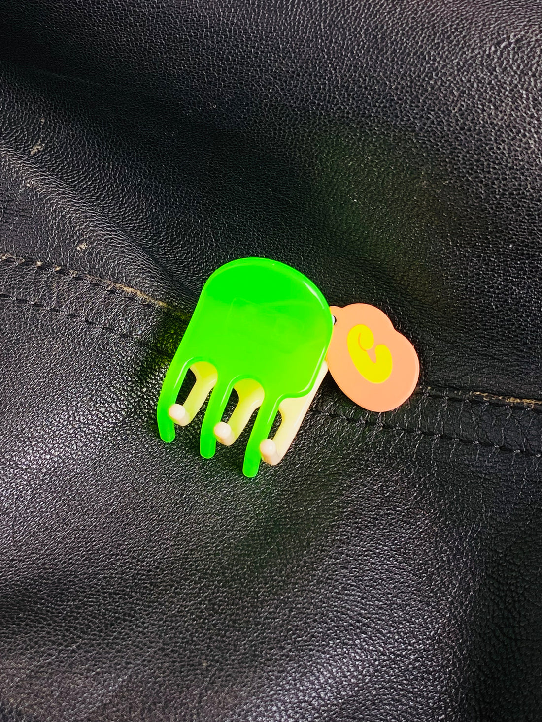 Chunks Jester Mini Claw Neon Green+Nude
