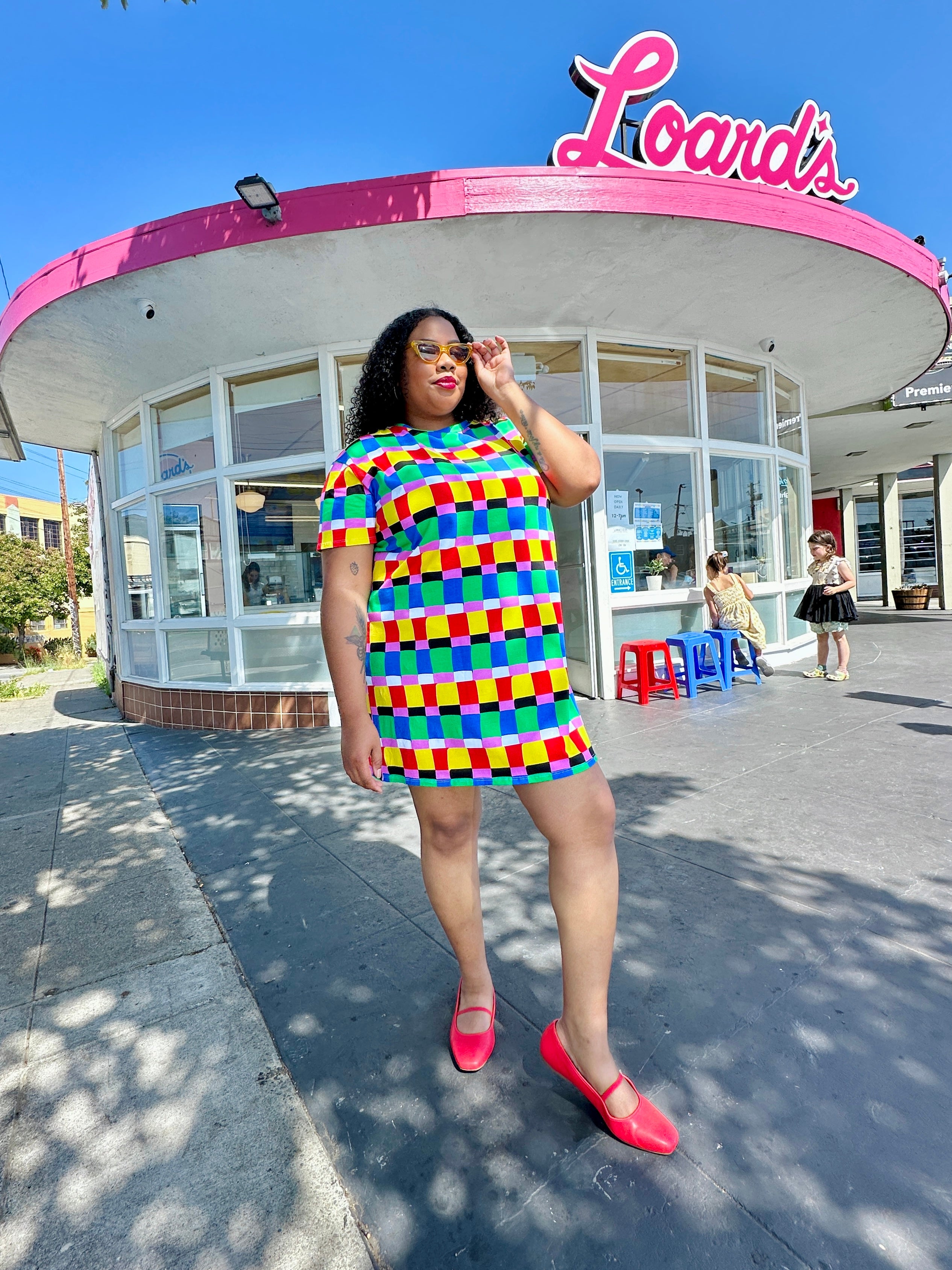 Tee Dress Candy Weave XS / Candy Weave Tee Dress Candy Weave XS / Candy Weave