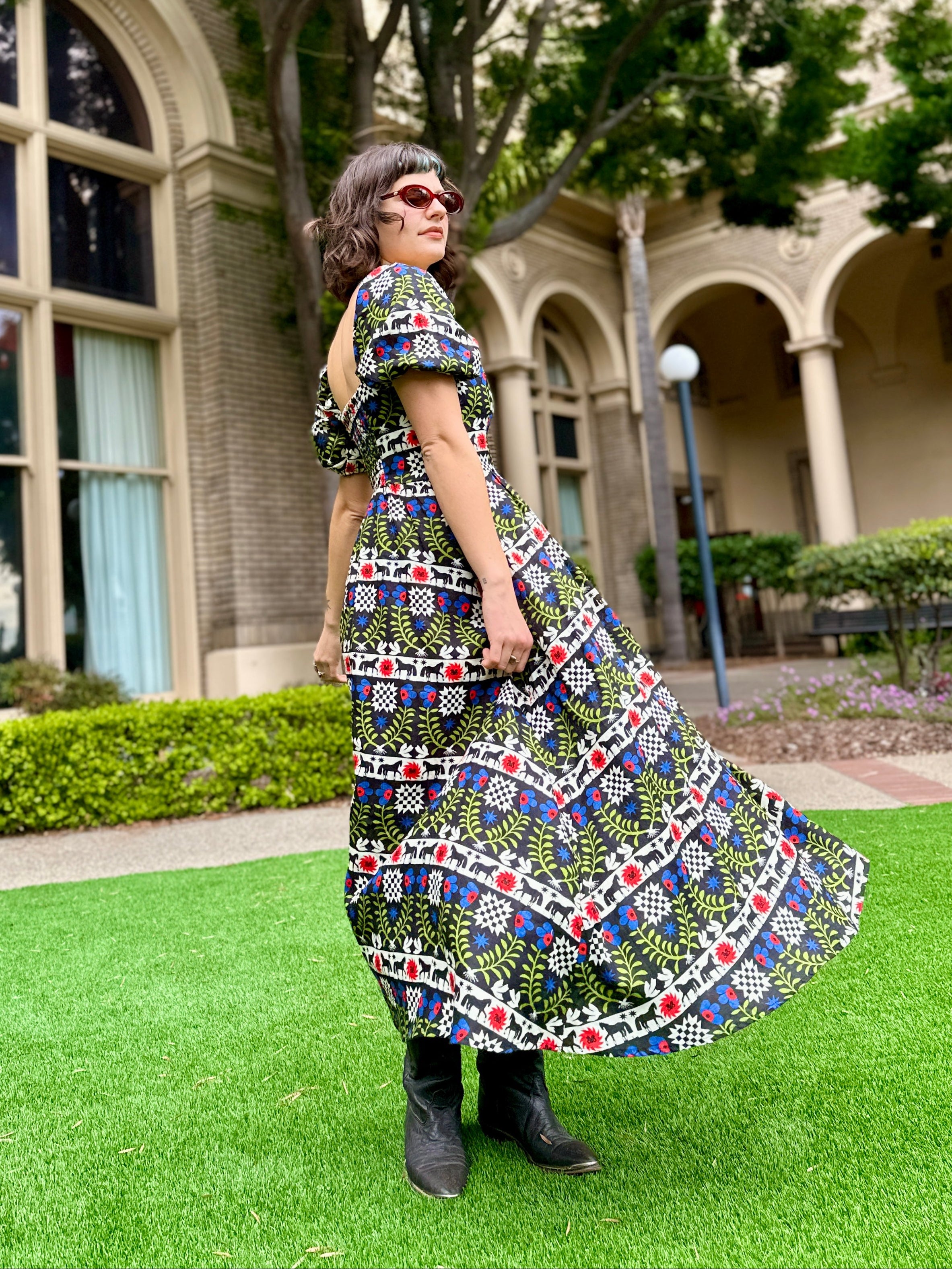 Linen Princess Dress The Guardians XS / The Guardians Linen Princess Dress The Guardians XS / The Guardians