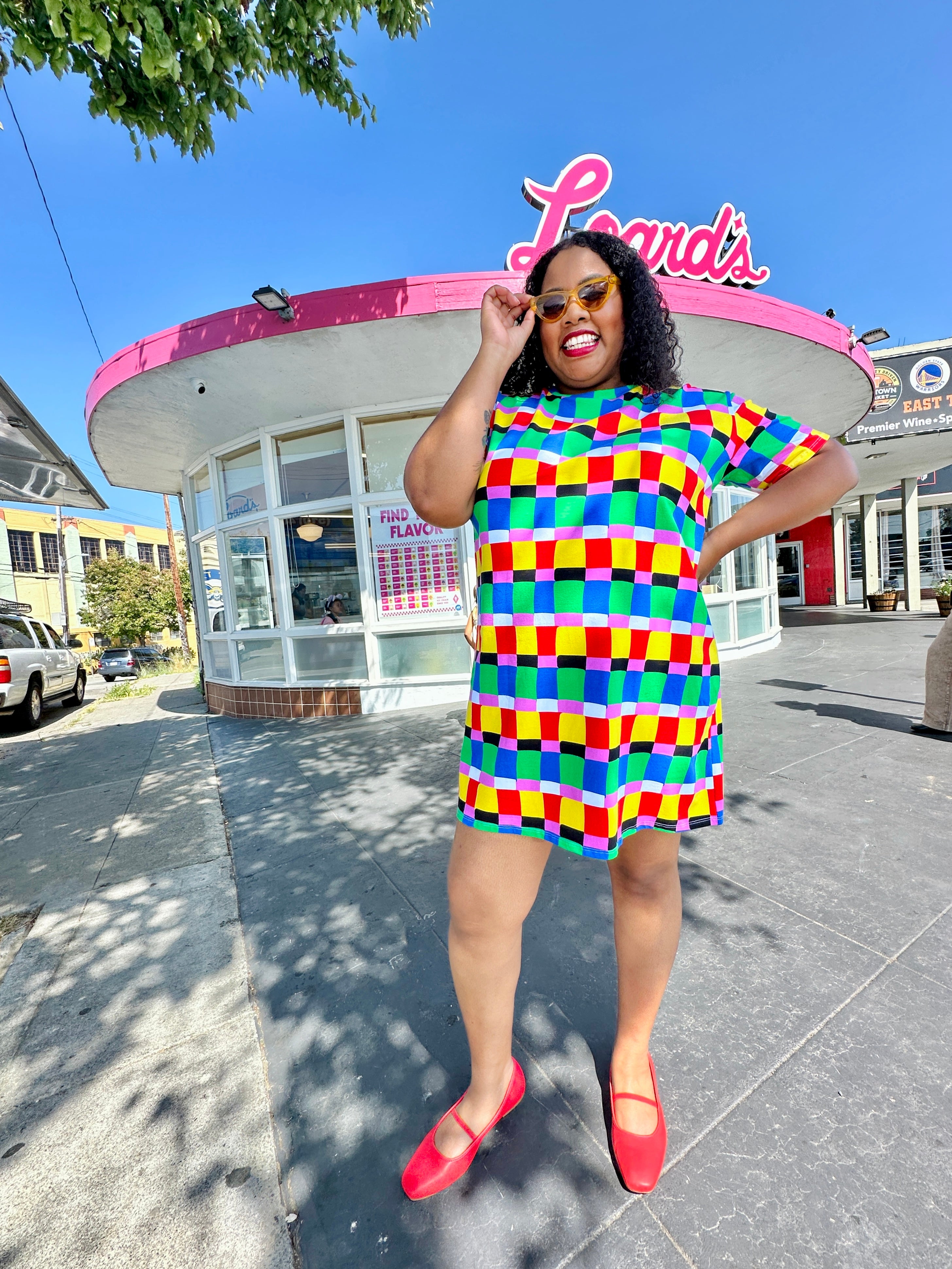 Tee Dress Candy Weave