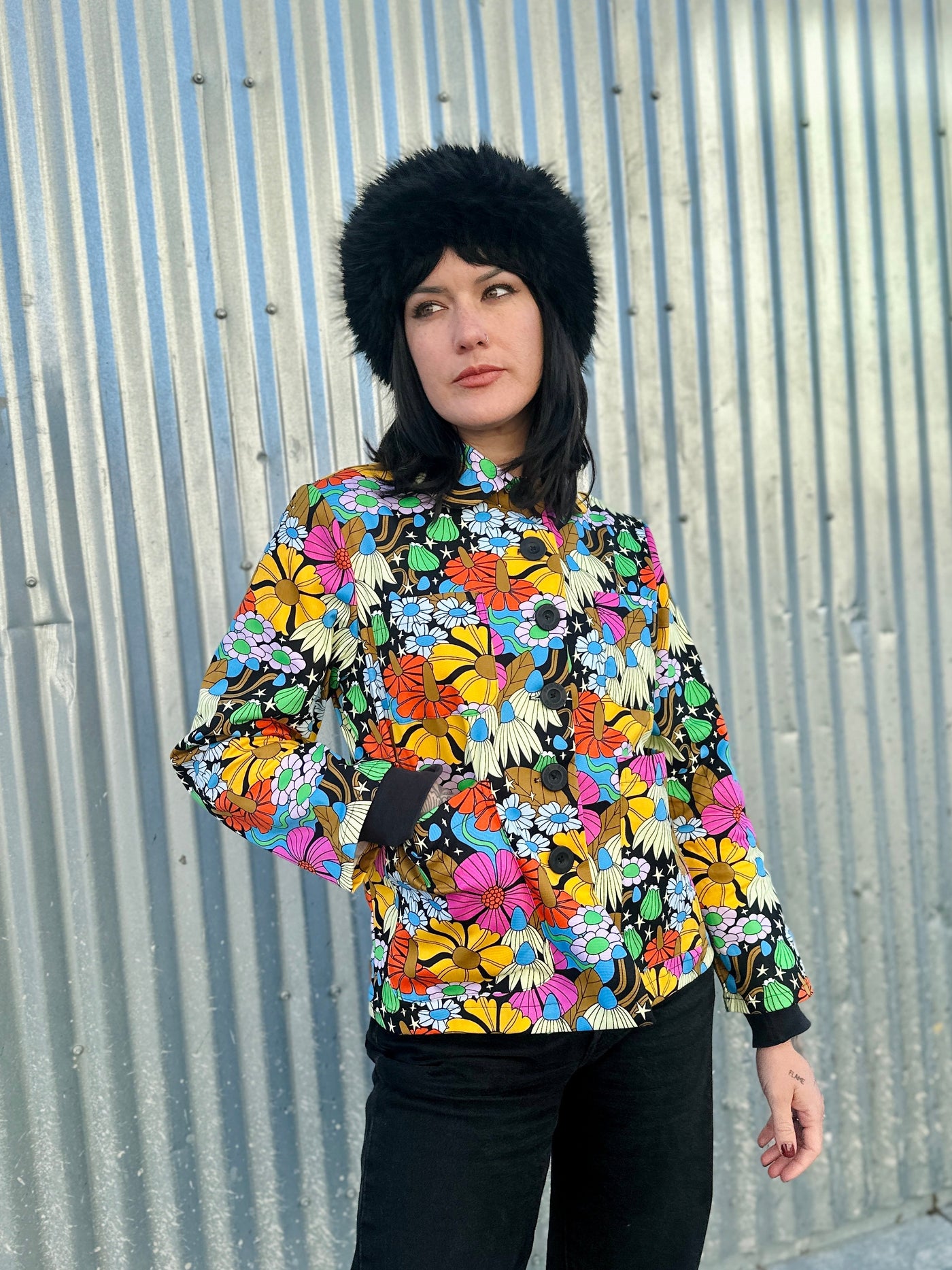 Chore Coat Cosmic Floral
