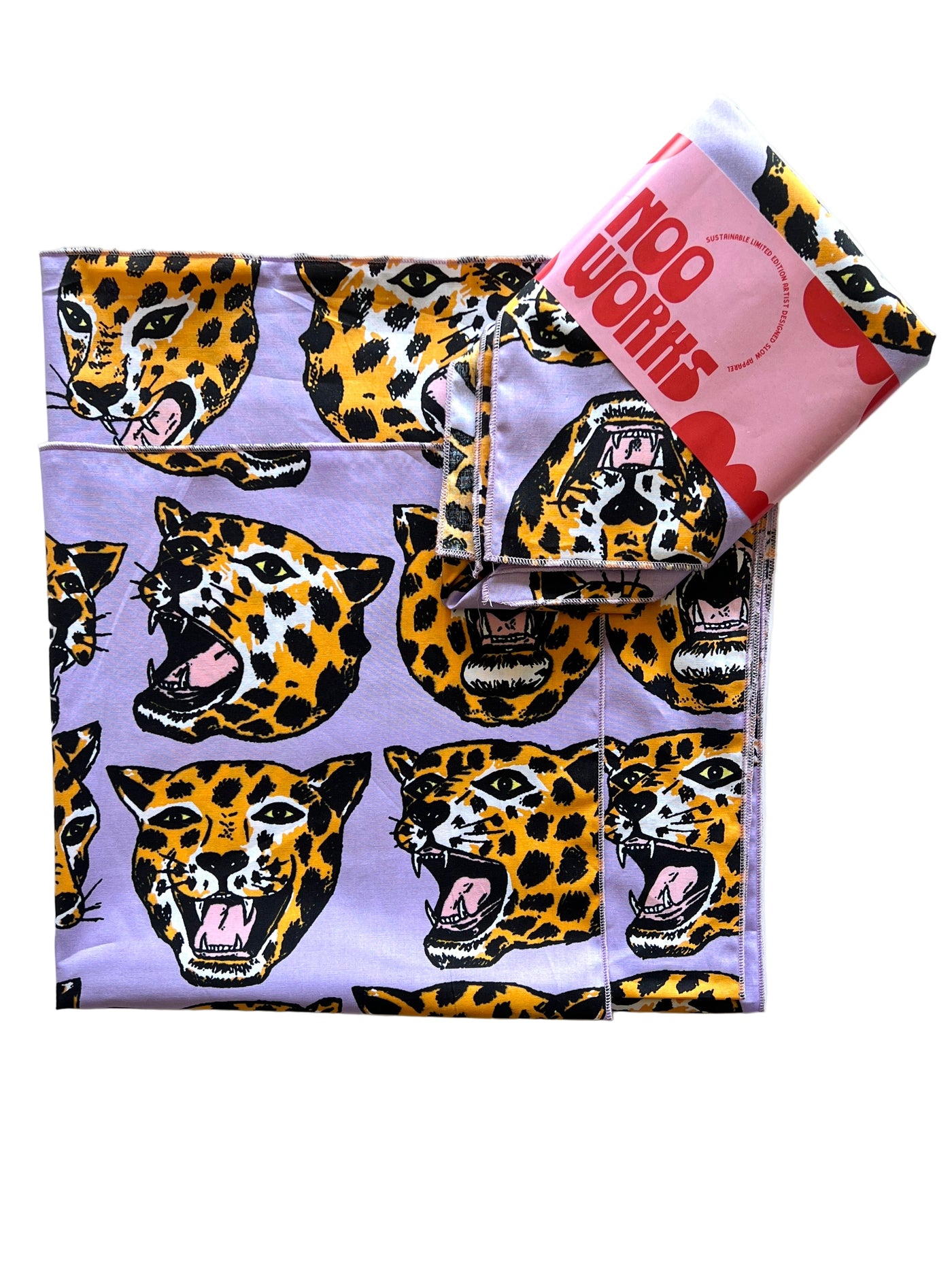 Poplin Everything Cloth Set *Cheetah Head*