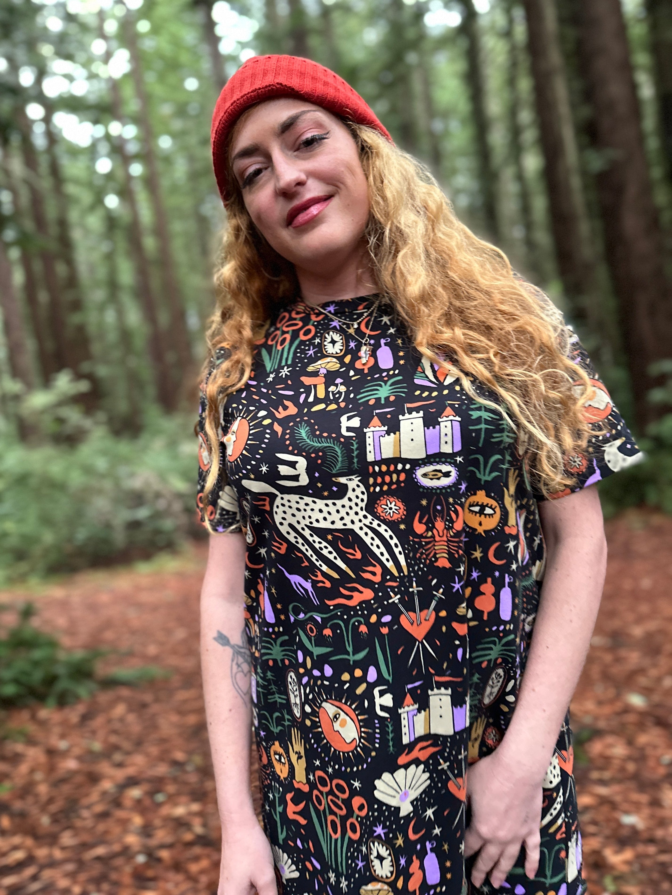 Tee Dress Tarot Garden