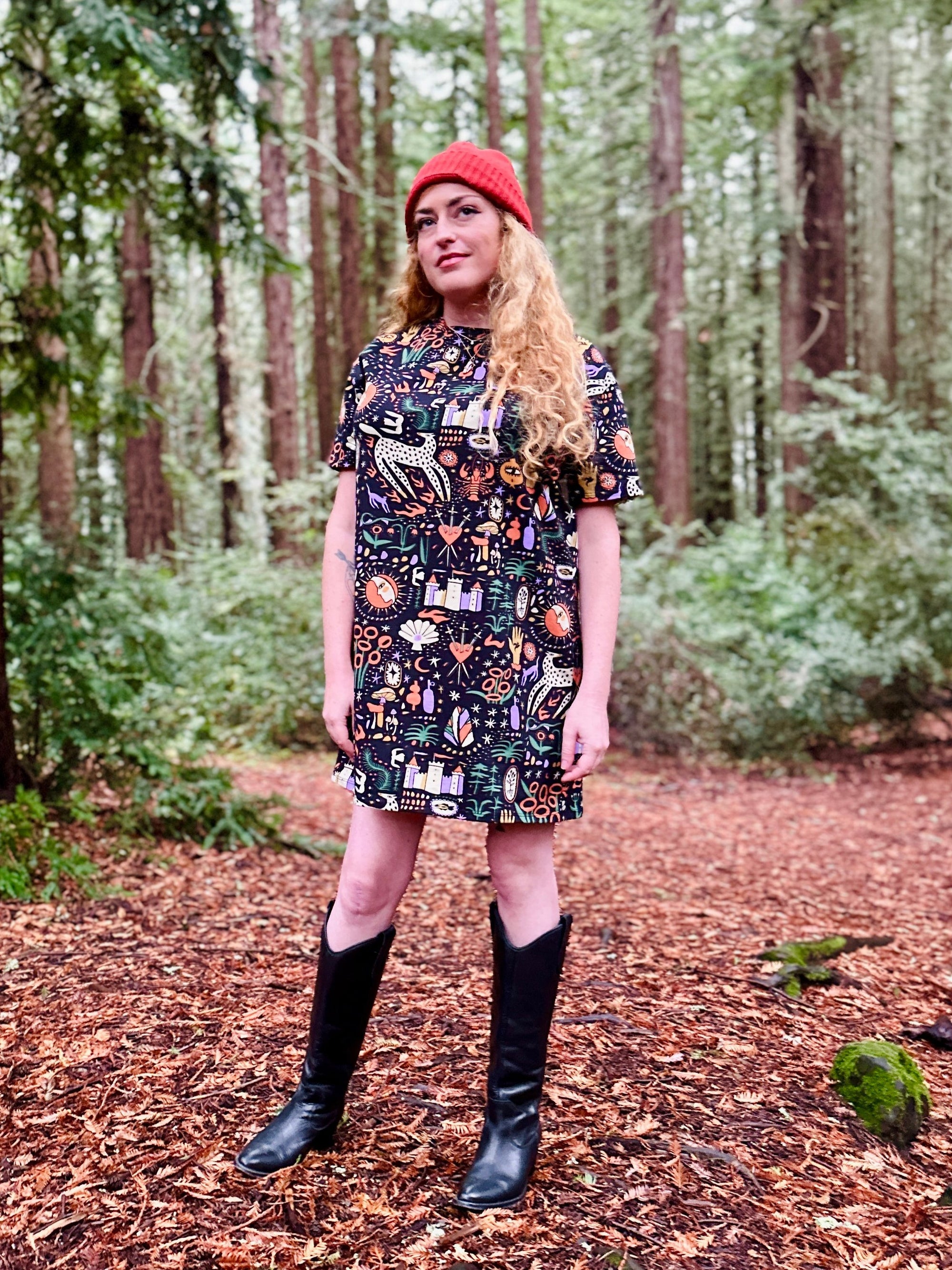 Tee Dress Tarot Garden