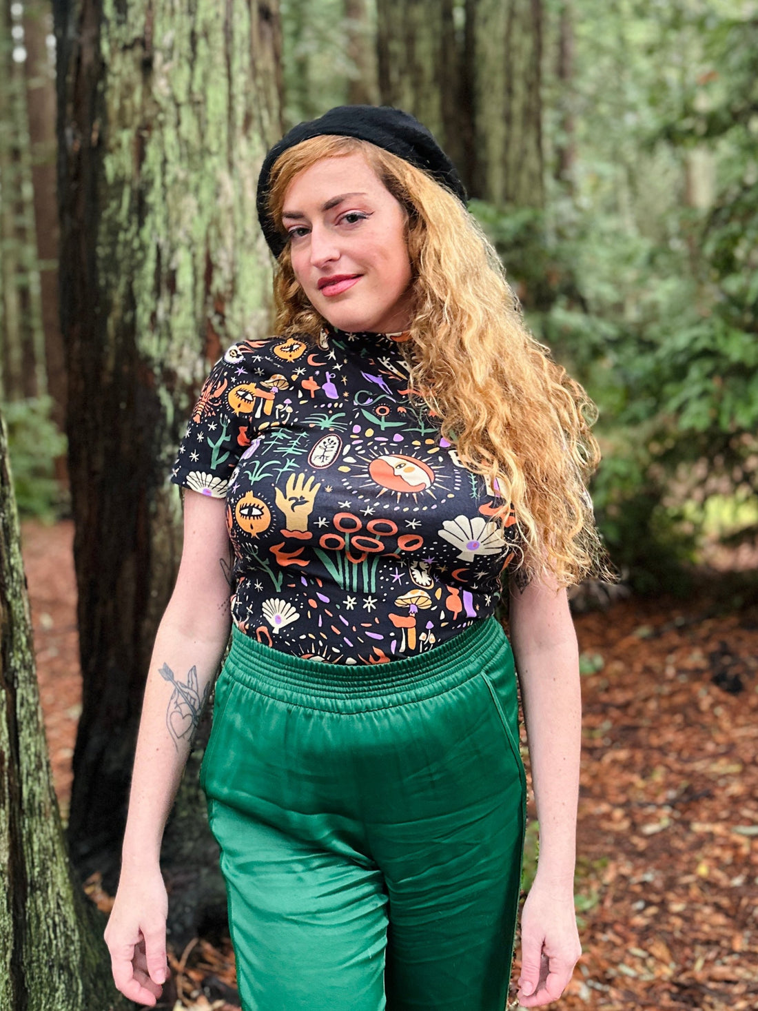 Mock Neck Tarot Garden