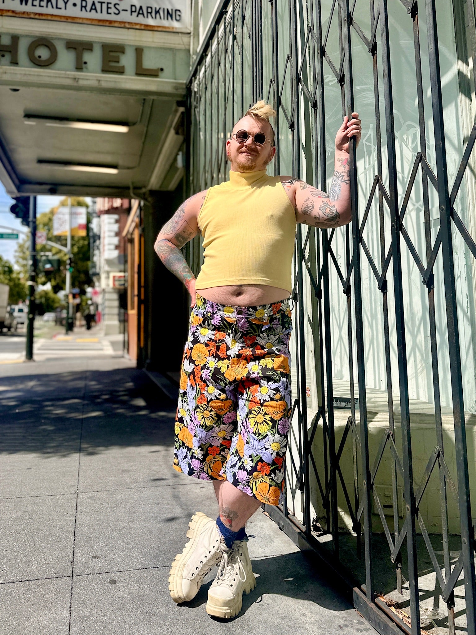 Jorts Wildflowers