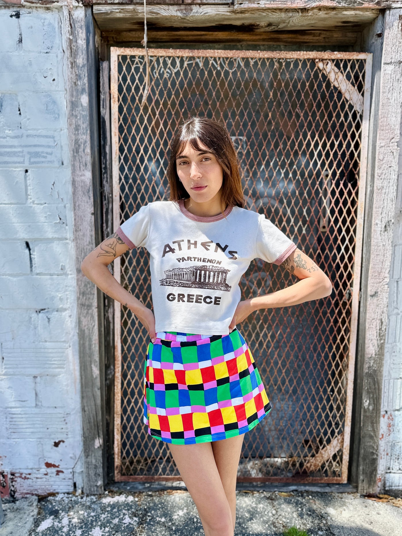 Cheeky Skort Candy Weave