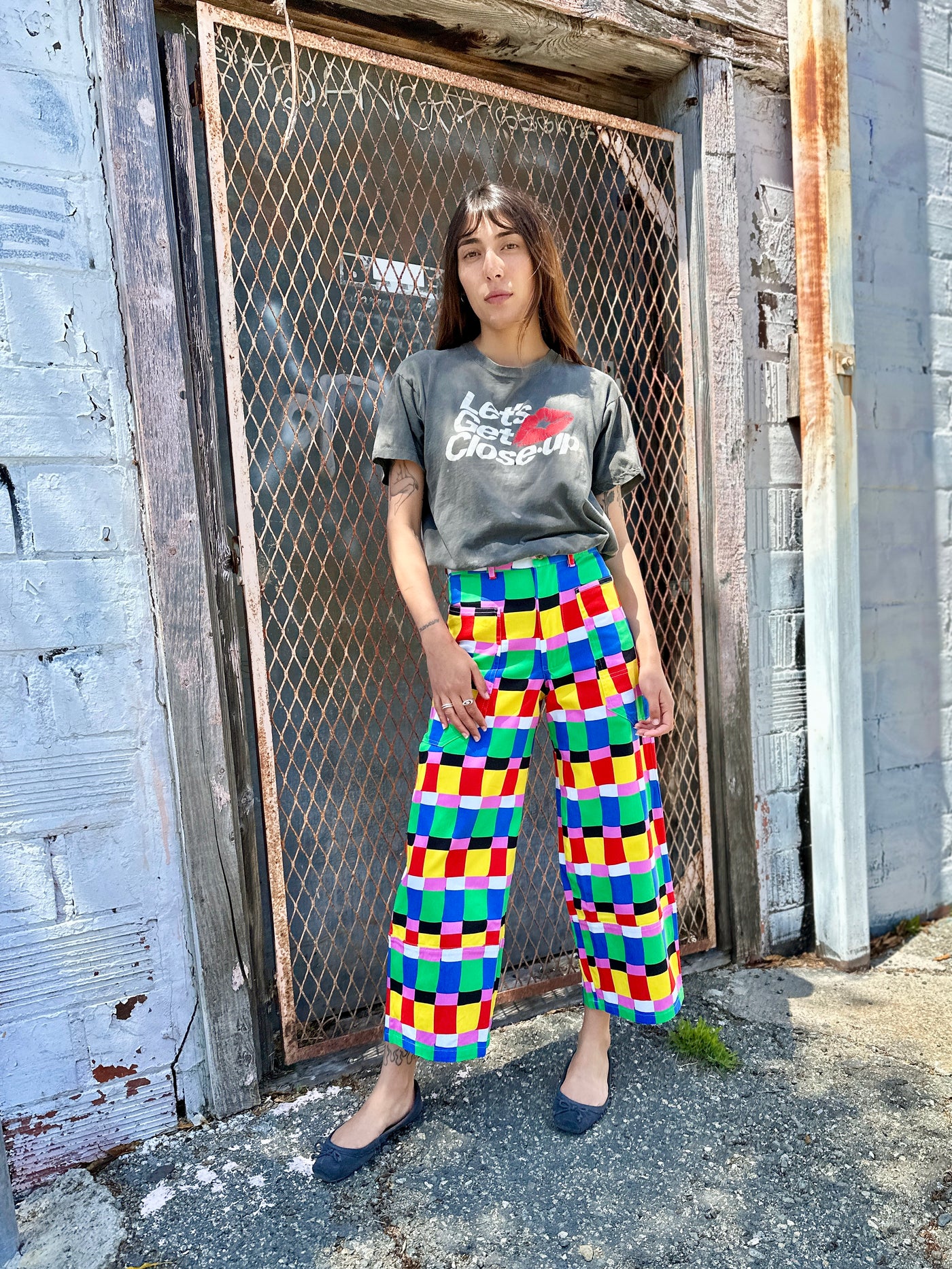 Skater Pant Candy Weave