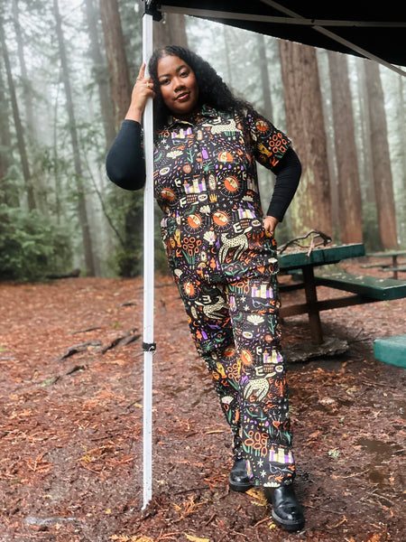 Twill Coveralls Tarot Garden – NOOWORKS