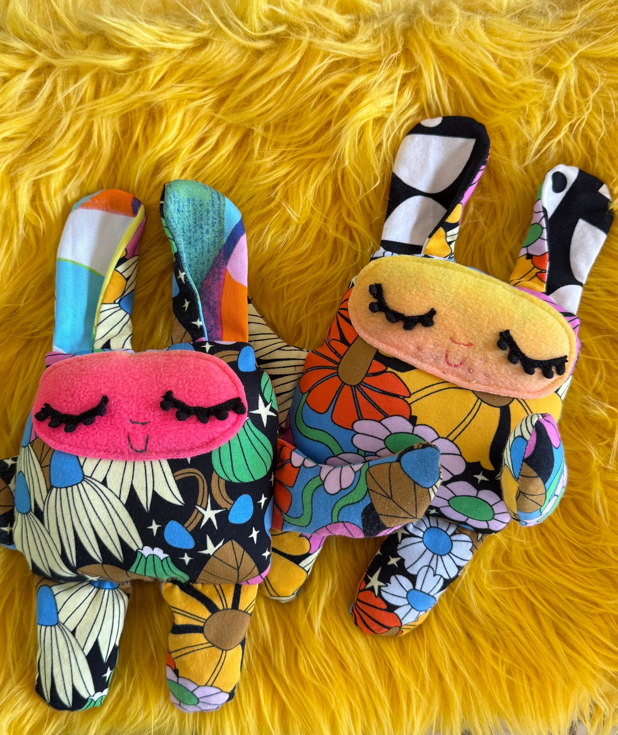 Bunny Hug Doll -Cosmic Floral