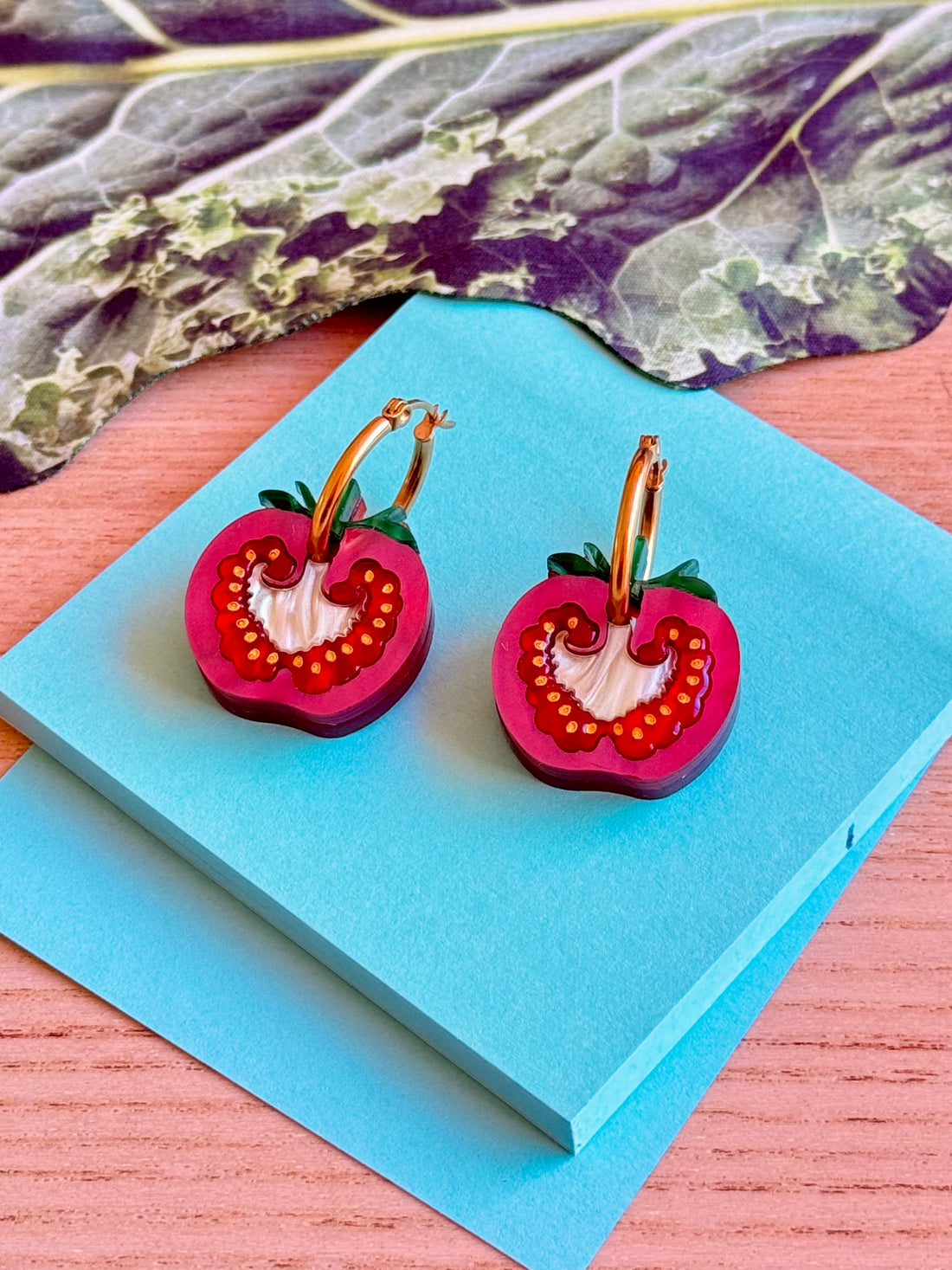 Mackbecks Cherry Tomato Earrings